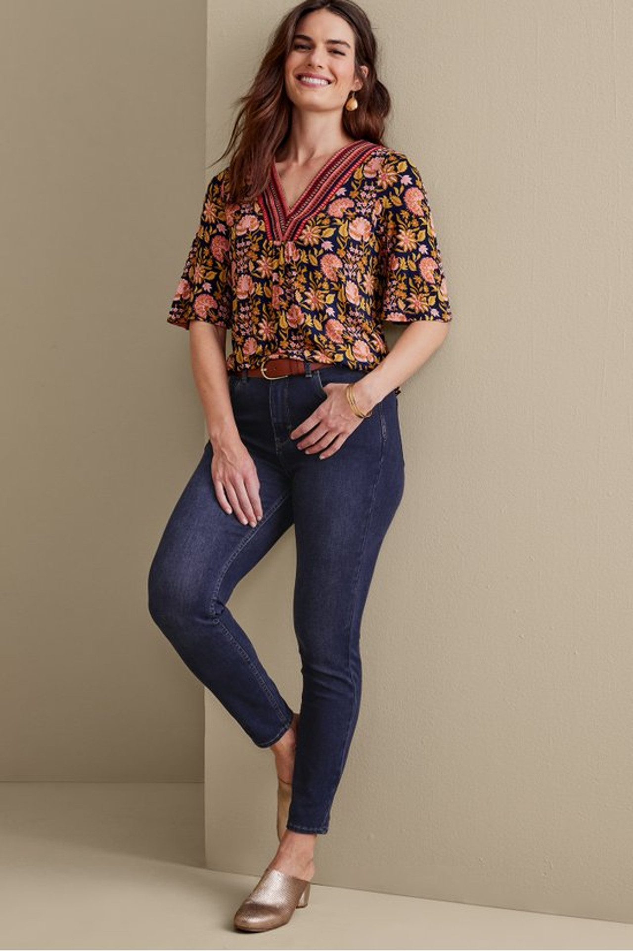 Ultimate Denim Skinny Ankle Jeans - Soft Surroundings Outlet