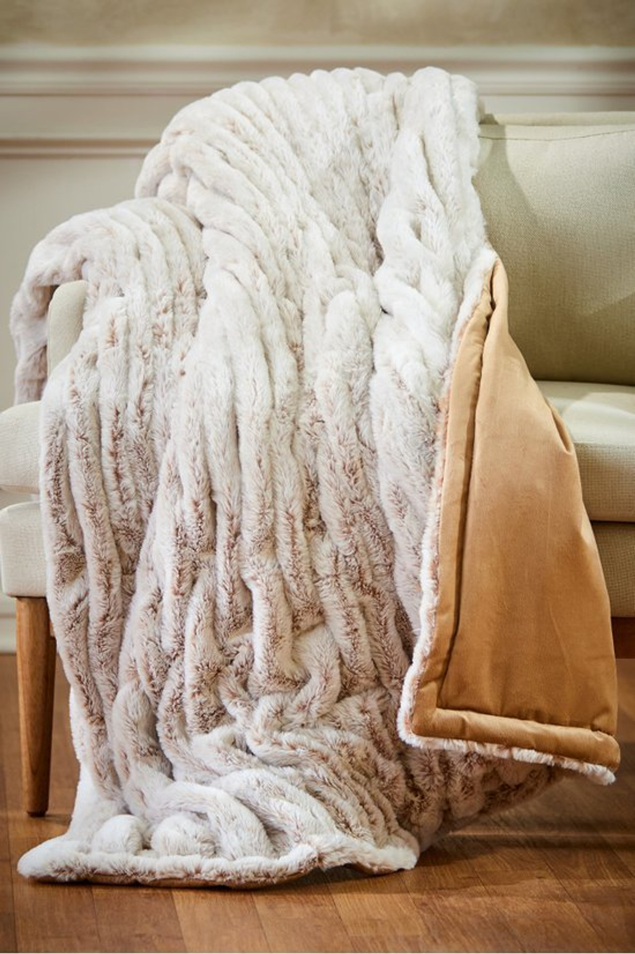 La Parisienne Faux Fur Throw - Soft Surroundings Outlet