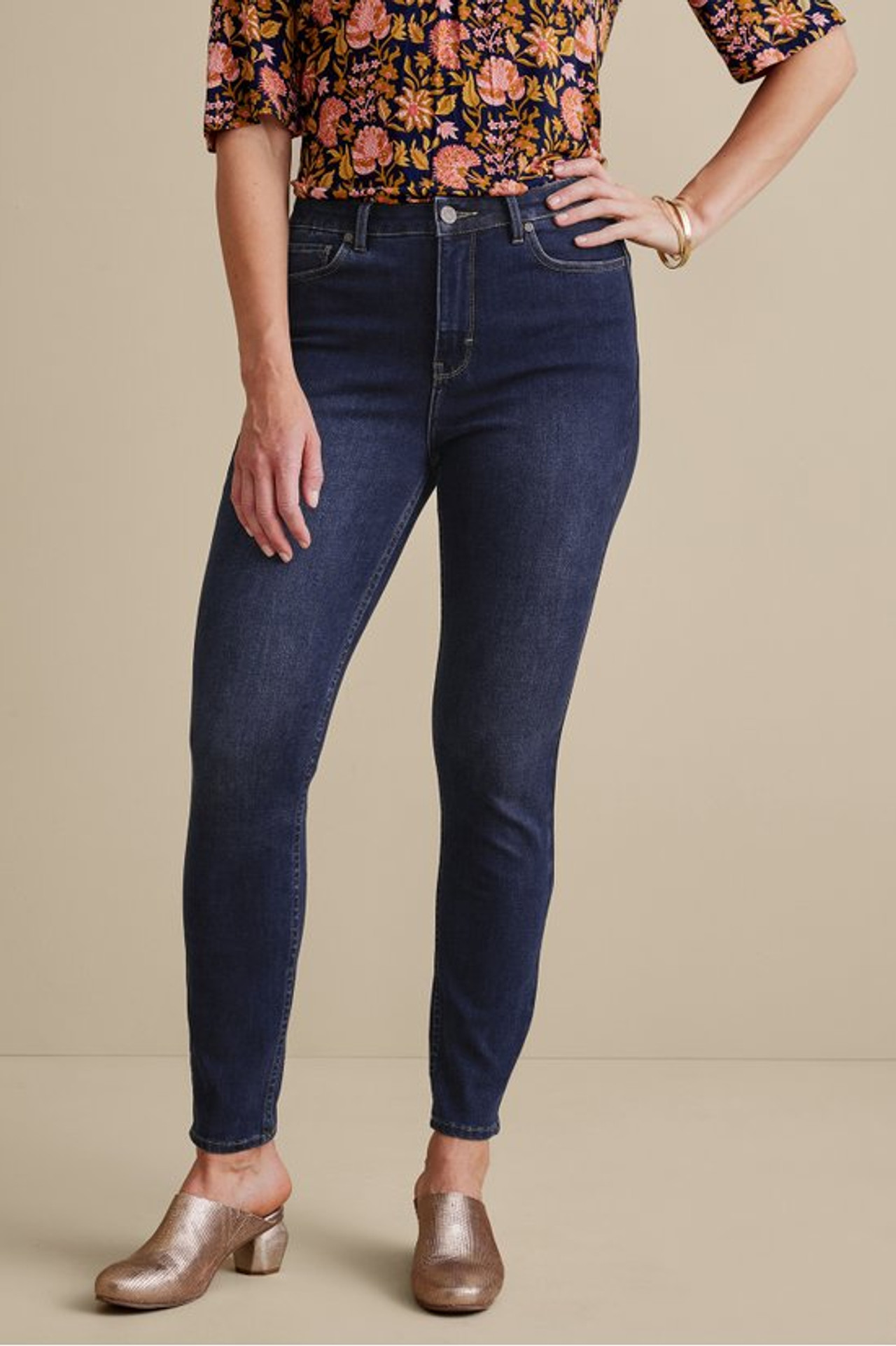 Ultimate Denim Skinny Ankle Jeans - Soft Surroundings Outlet