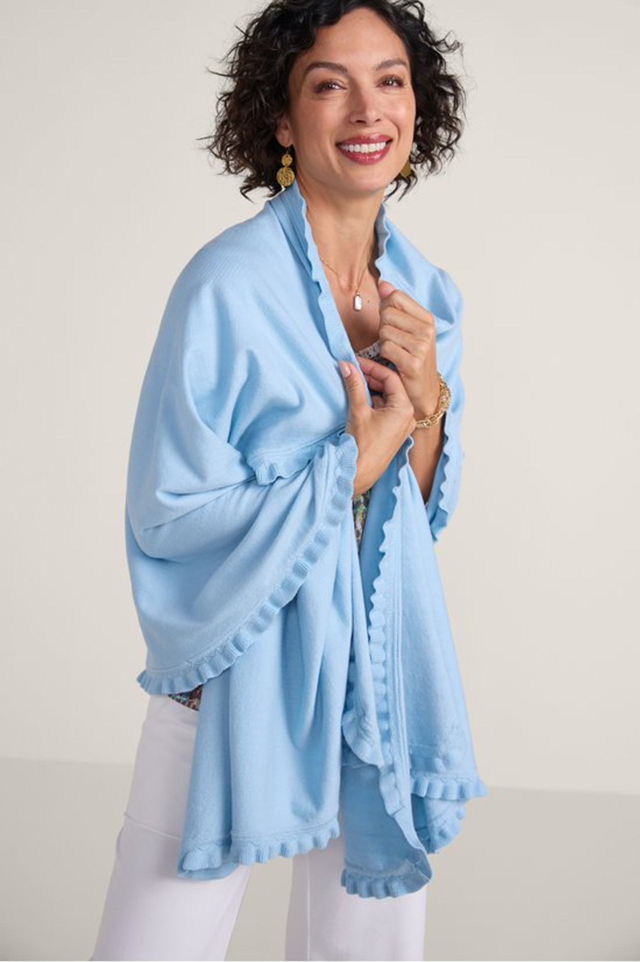 Rio Ruffle Wrap - Soft Surroundings Outlet