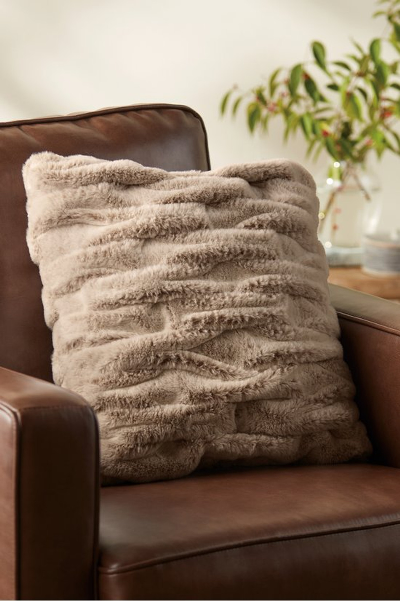 La Parisienne Faux Fur Pillow - Soft Surroundings Outlet