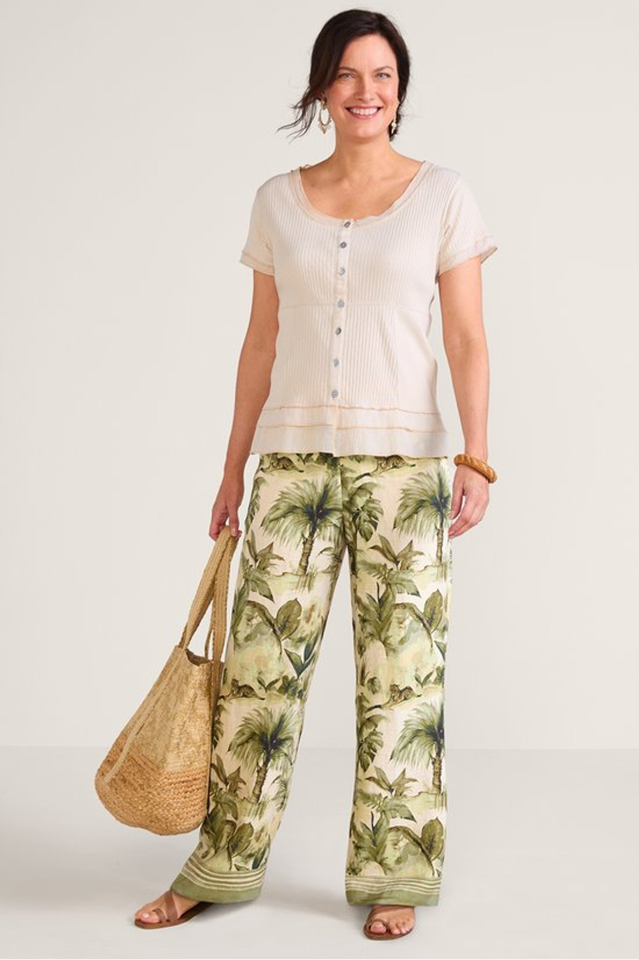 Aliso Point Linen Pants - Soft Surroundings Outlet