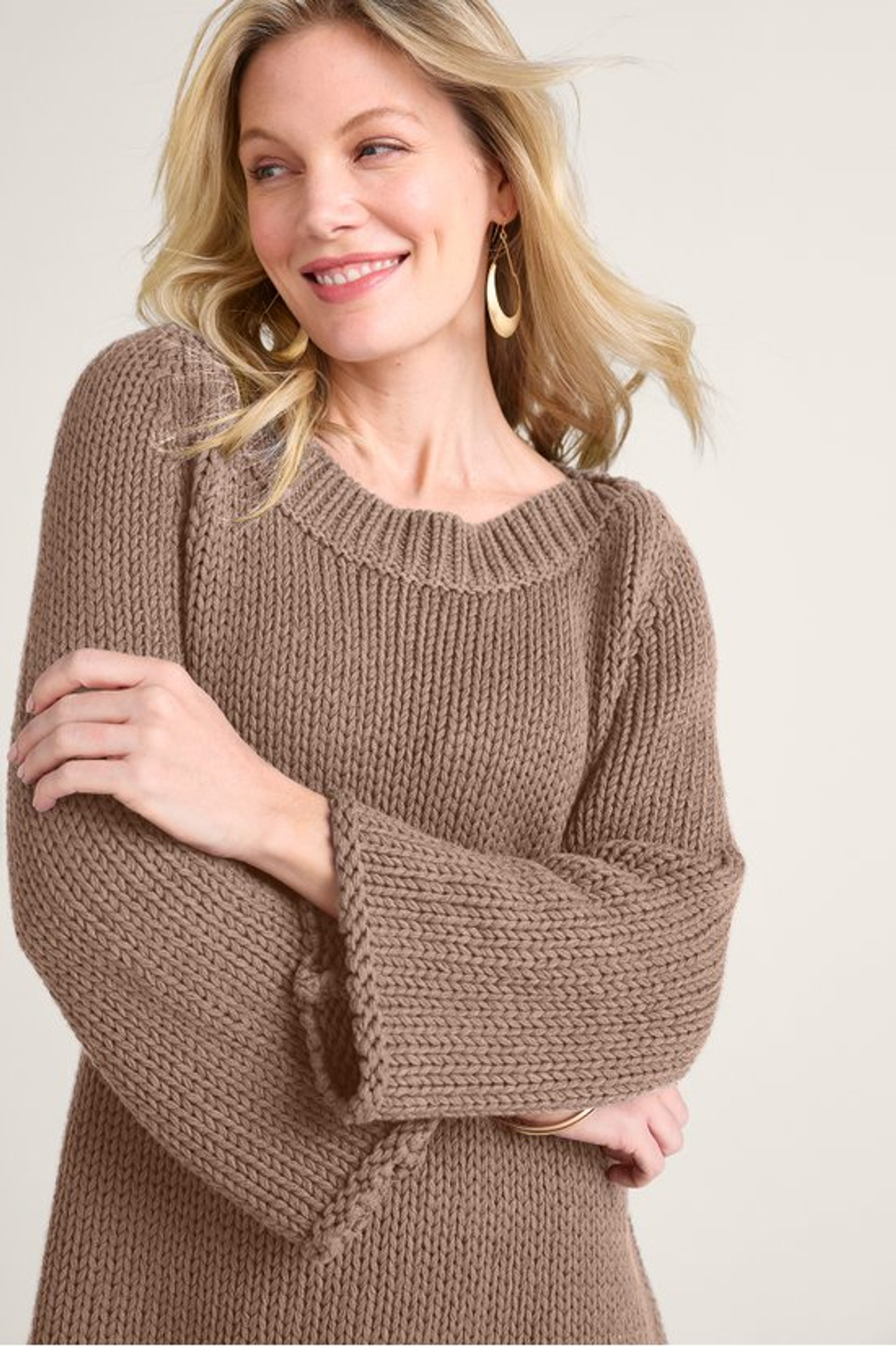 Seafarer Sweater Tunic - Soft Surroundings Outlet