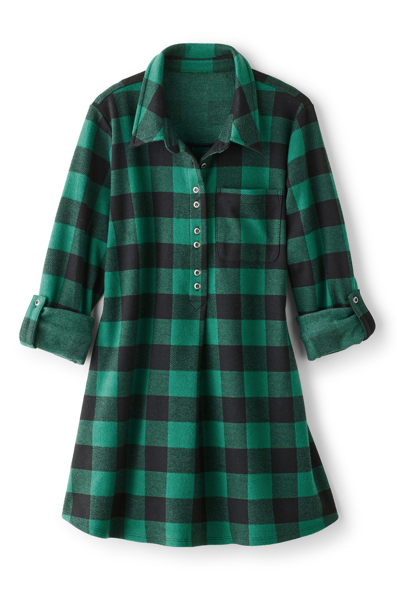 Mad About Plaid Tunic - Soft Surroundings Outlet