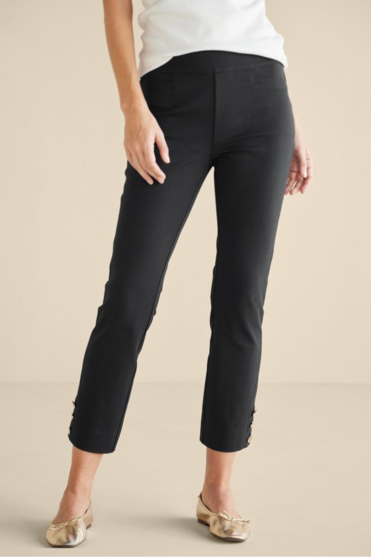 SoftEssential™ SUPERLA Slim Leg Crop Pants - Soft Surroundings Outlet