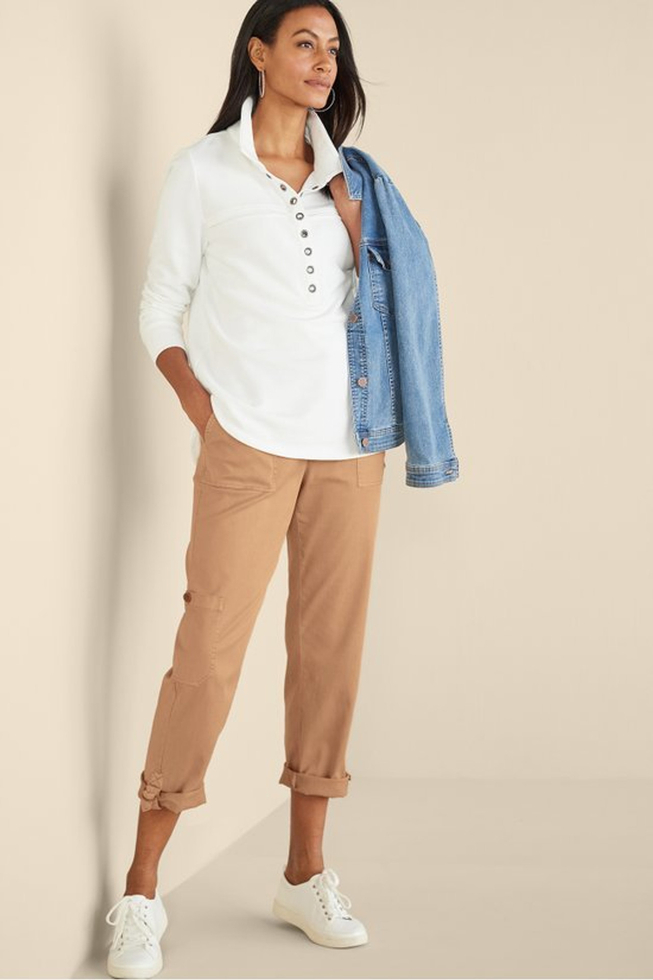 Antigua Convertible Crop Pants - Soft Surroundings Outlet