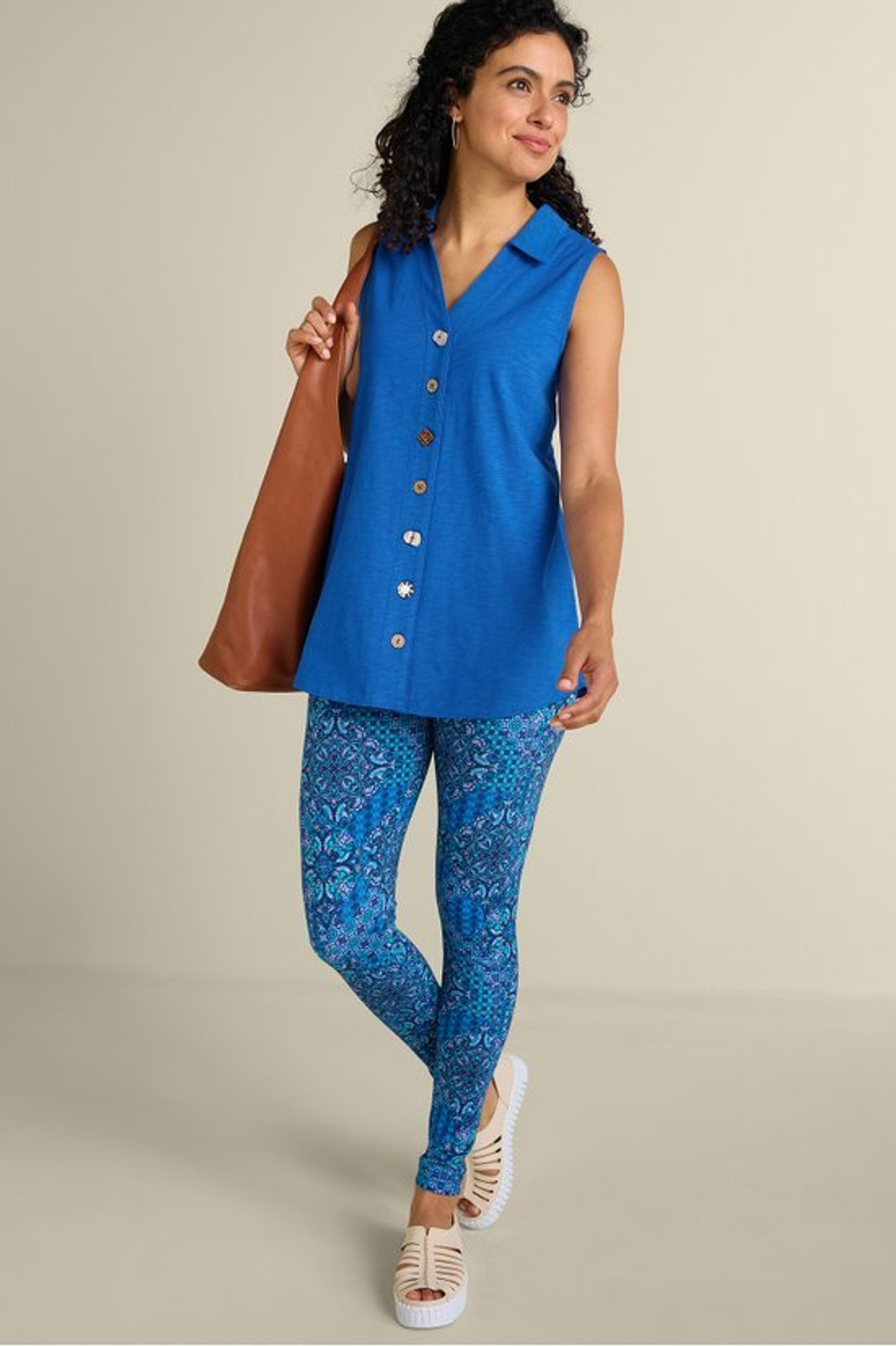 Danielle Sleeveless Tunic - Soft Surroundings Outlet