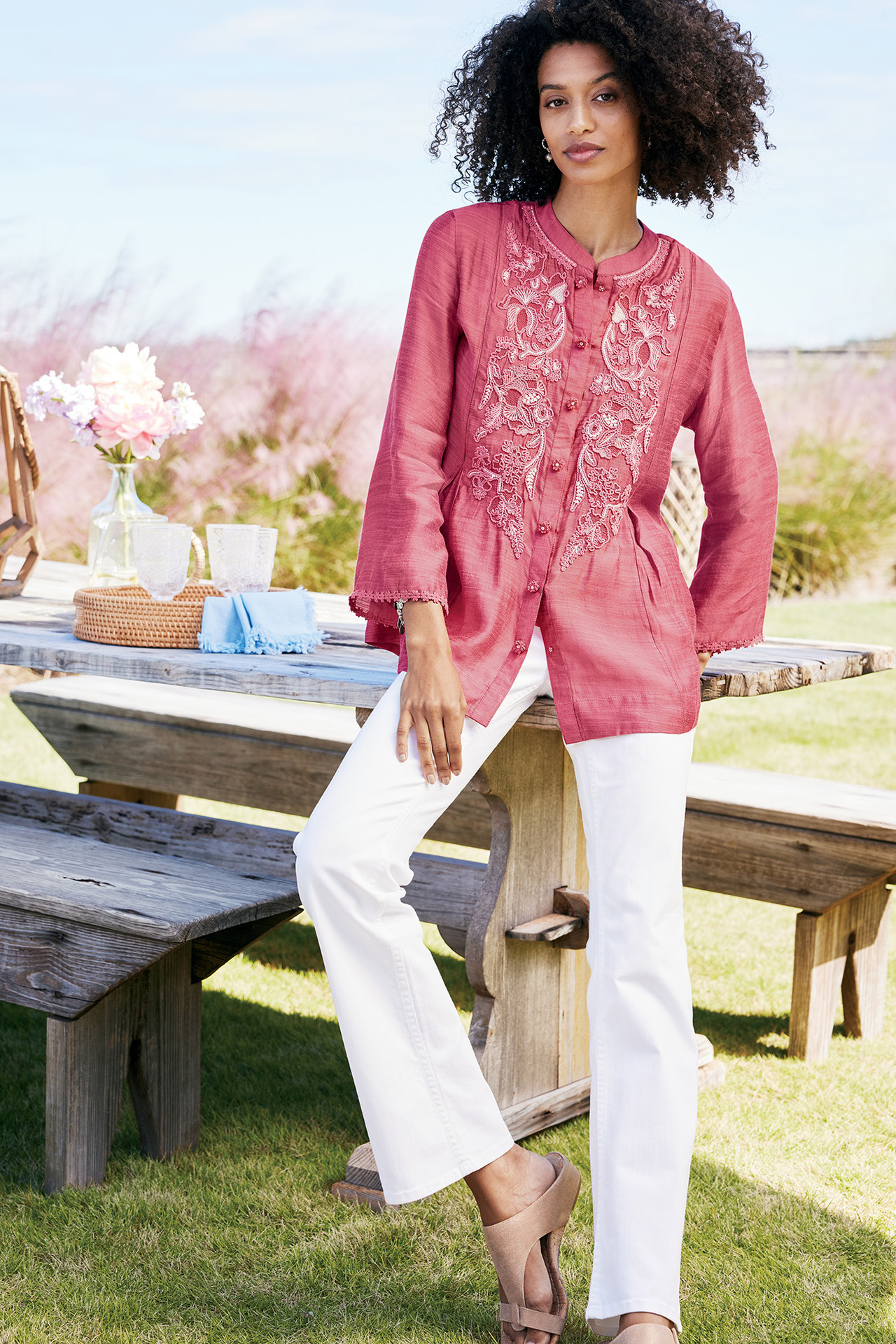 Ultimate Denim Pull-On Bootcut Jeans - Soft Surroundings Outlet