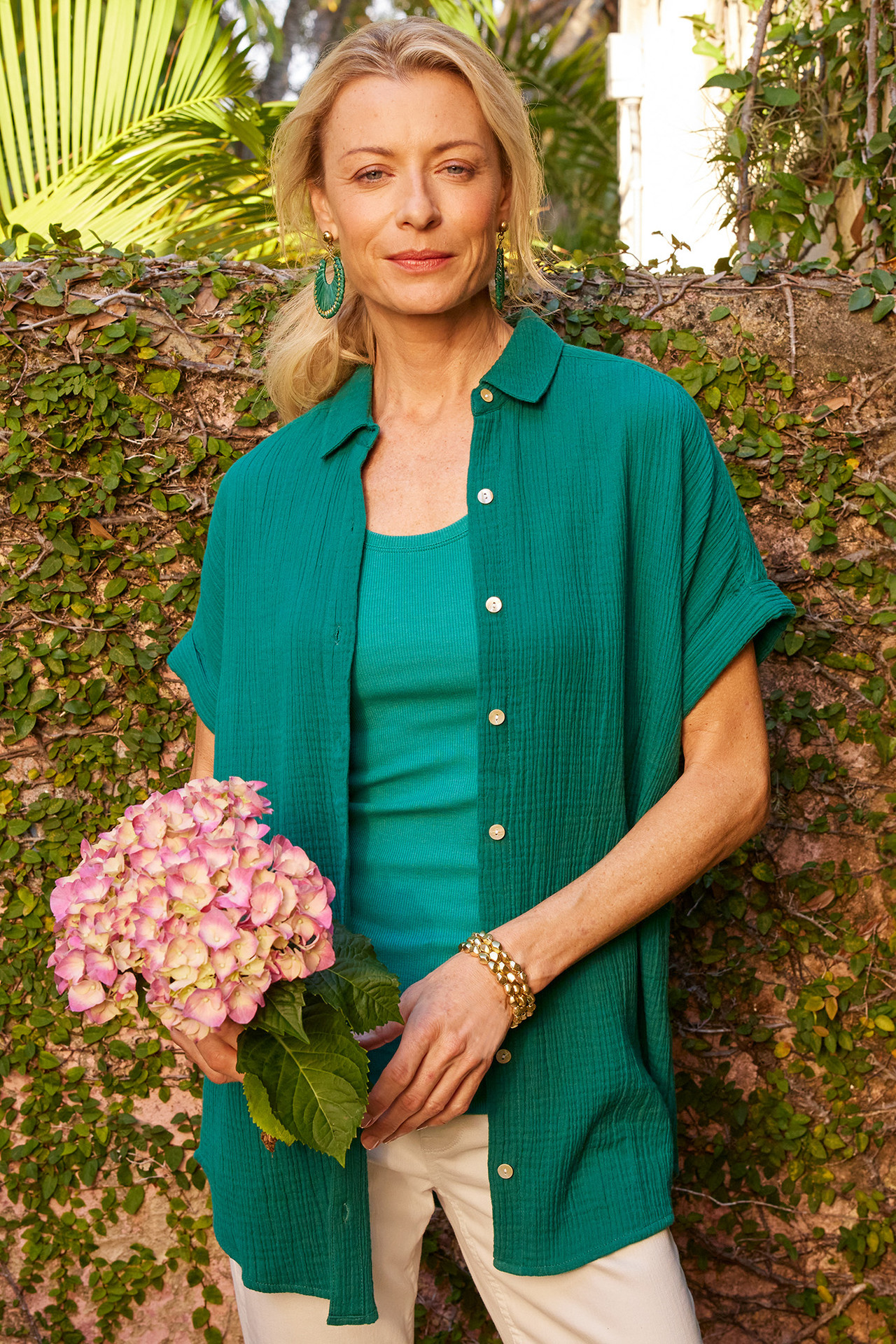 Veronica Ribbed Tank - Soft Surroundings Outlet