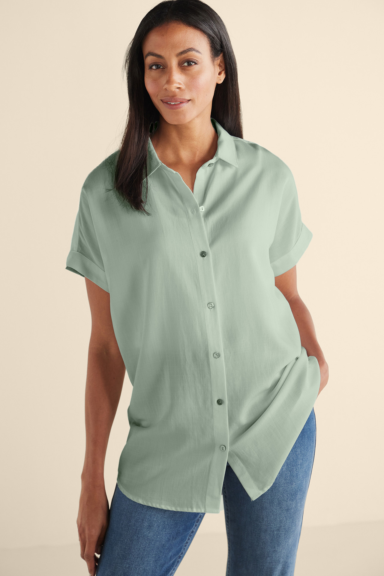 Je Veux TENCEL™ Shirt - Soft Surroundings Outlet