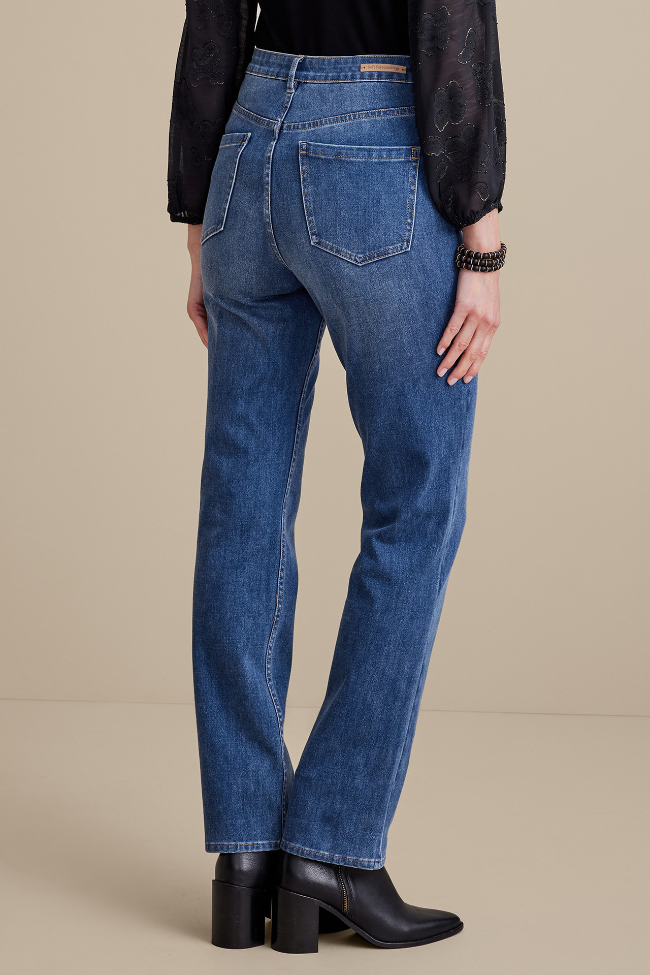 Ultimate Denim Straight Leg Jeans - Soft Surroundings Outlet