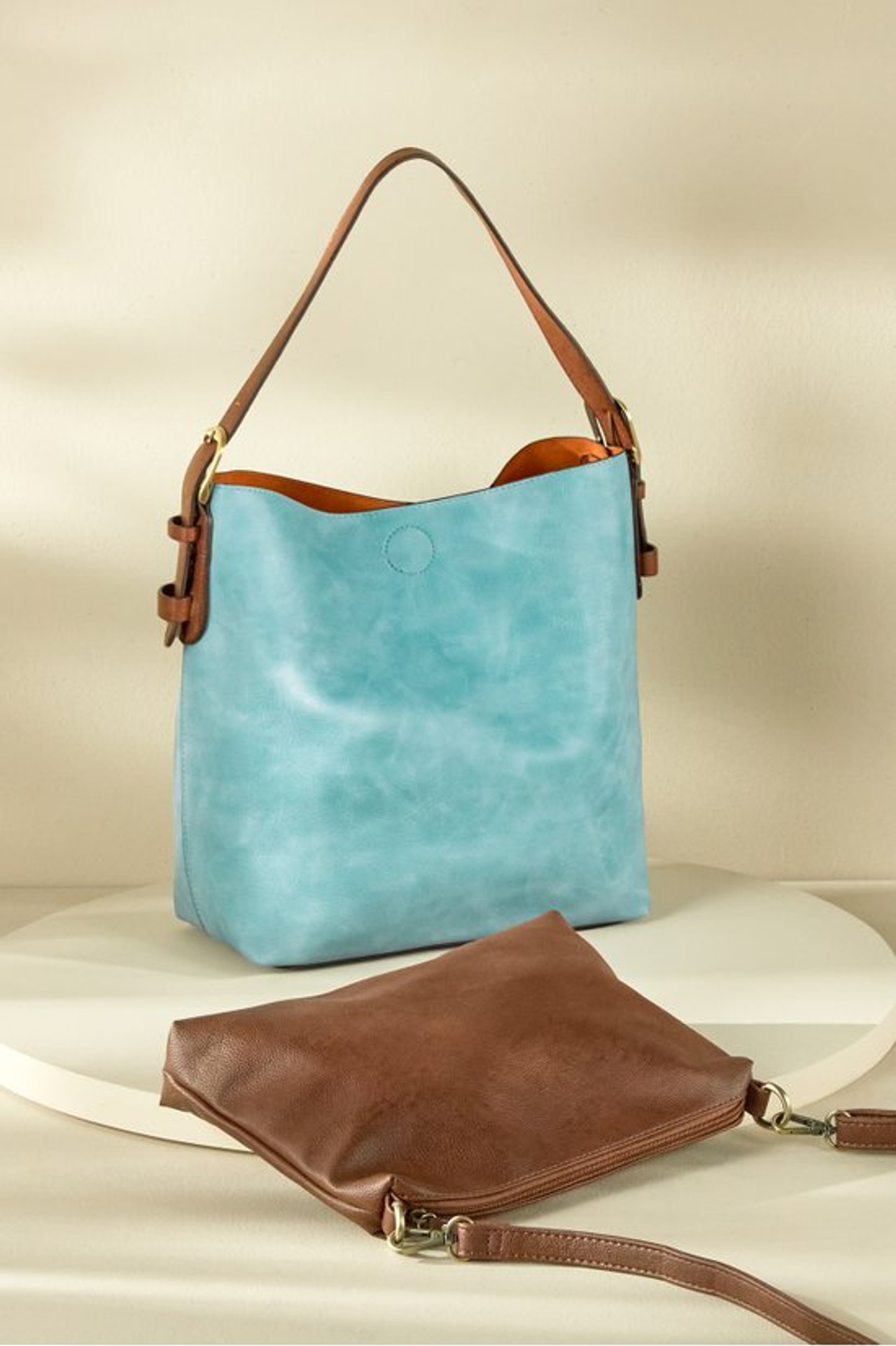 Gabrielle Vegan Leather Handbag - Soft Surroundings Outlet