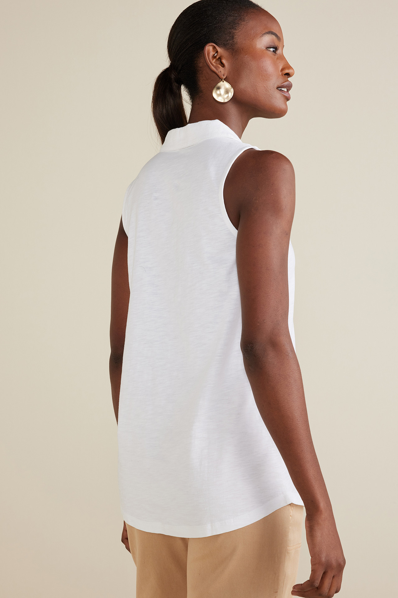 Danielle Sleeveless Tunic - Soft Surroundings Outlet
