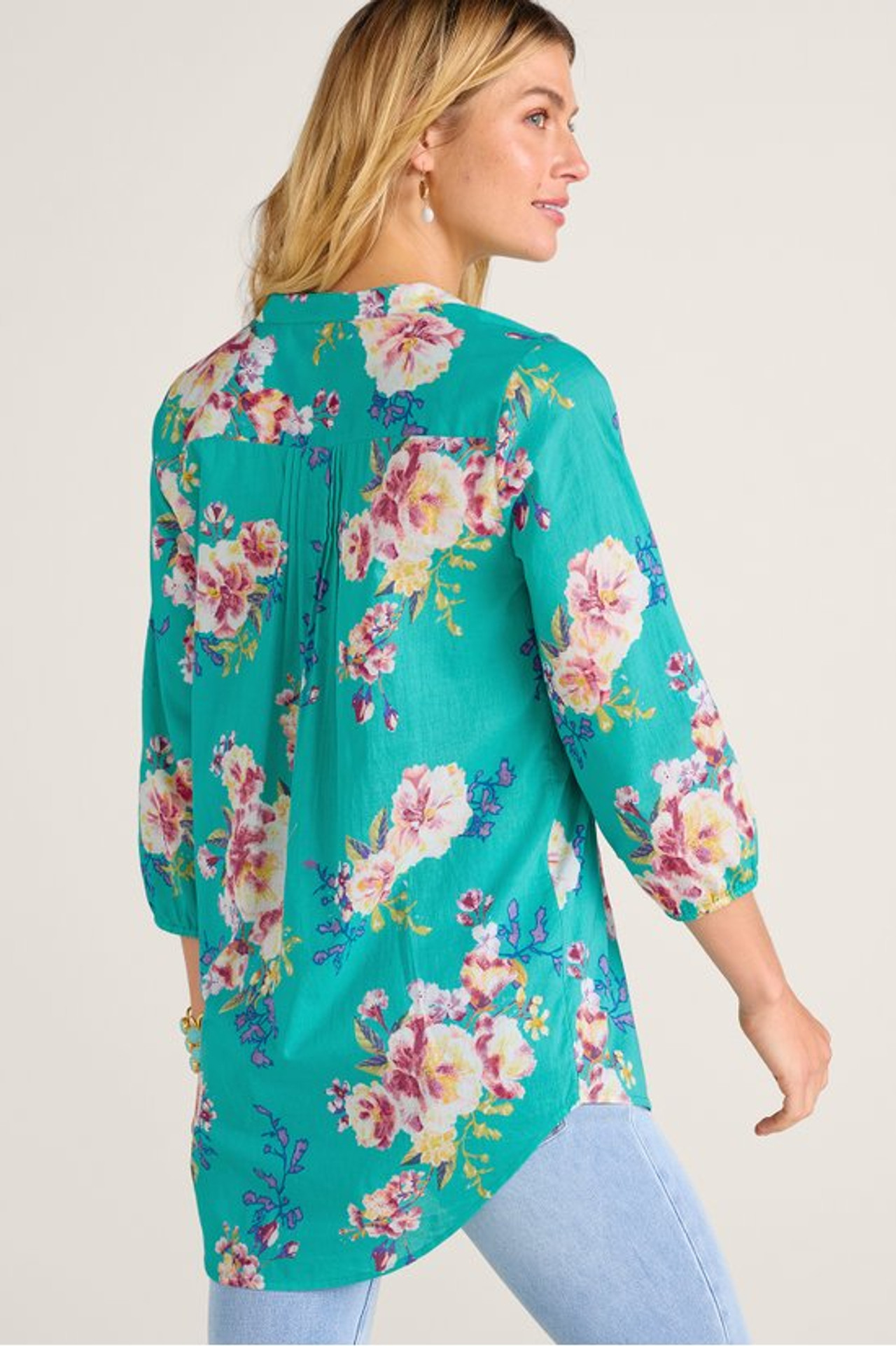 Lanie Printed Tunic - Soft Surroundings Outlet