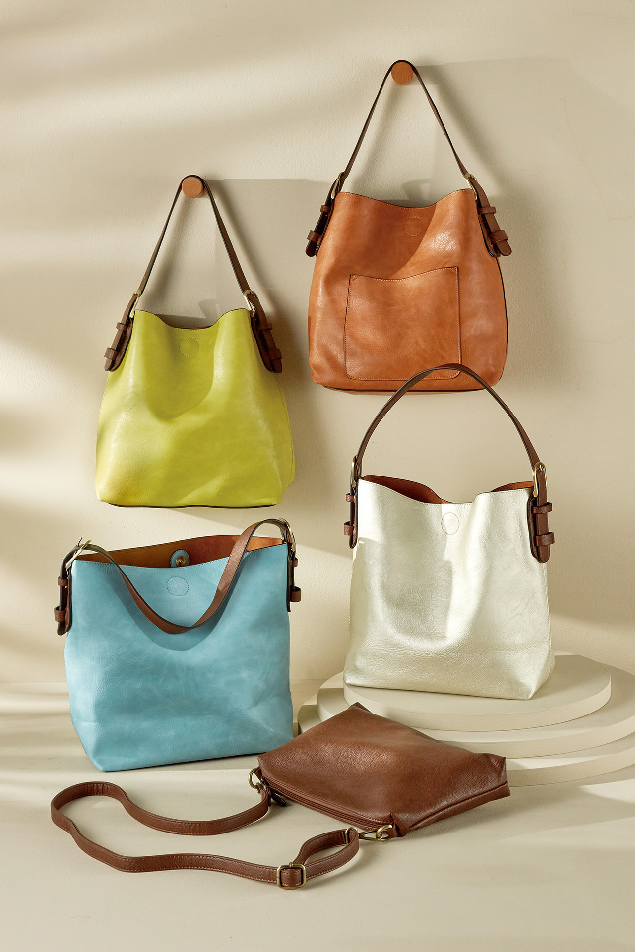 Gabrielle Vegan Leather Handbag - Soft Surroundings Outlet