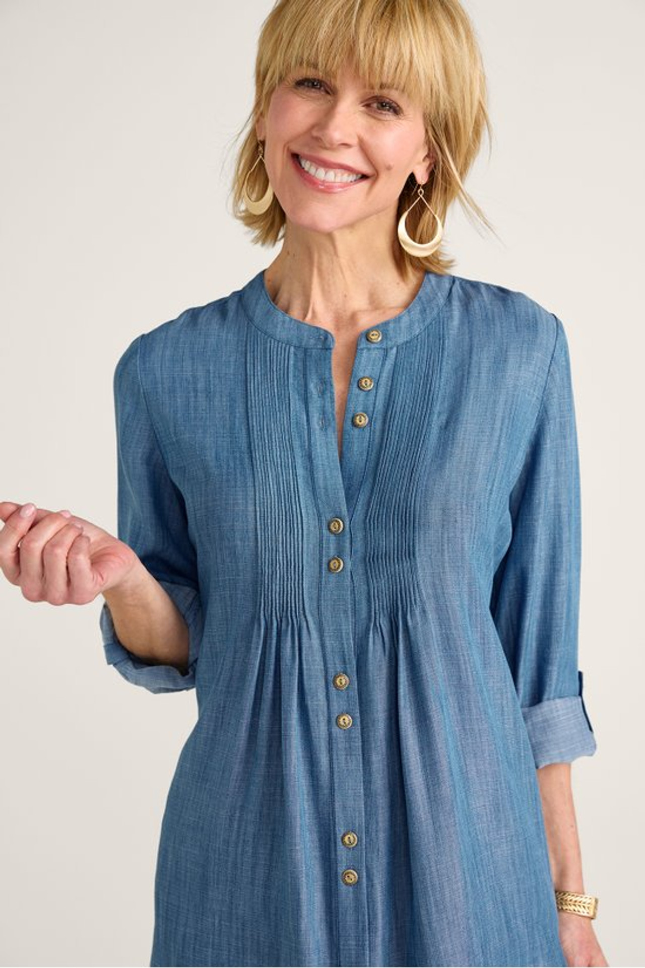 Makara TENCEL™ Tunic - Soft Surroundings Outlet