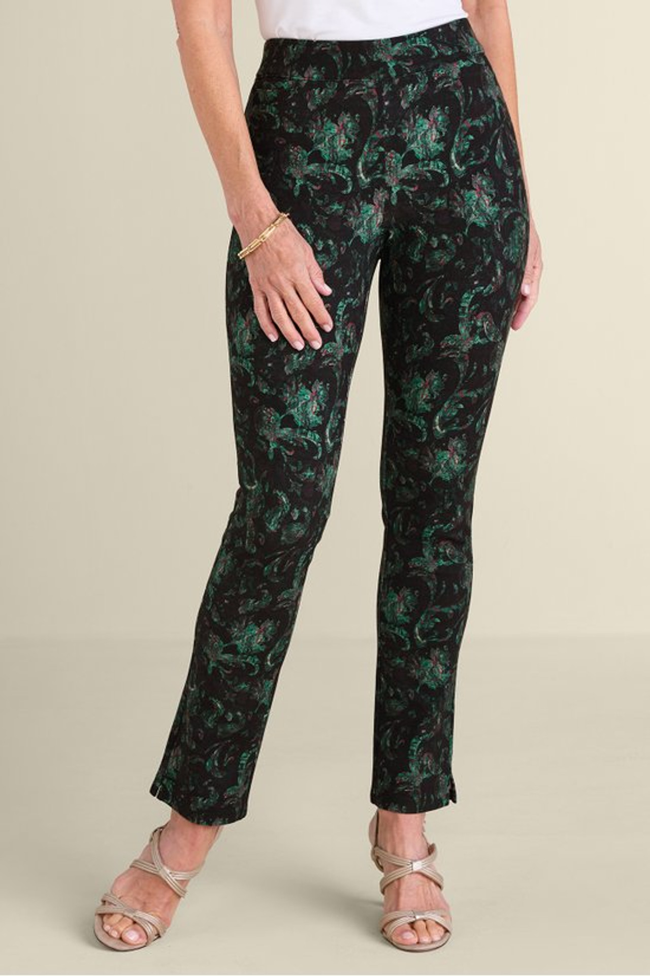 SoftEssential™ Ponte Slim Leg Pants - Soft Surroundings Outlet