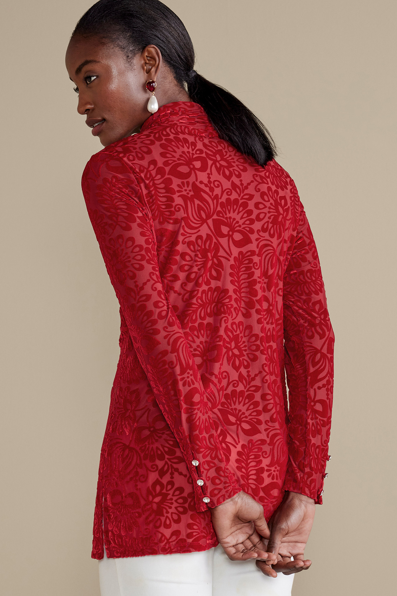 Walden Velvet Turtleneck - Soft Surroundings Outlet