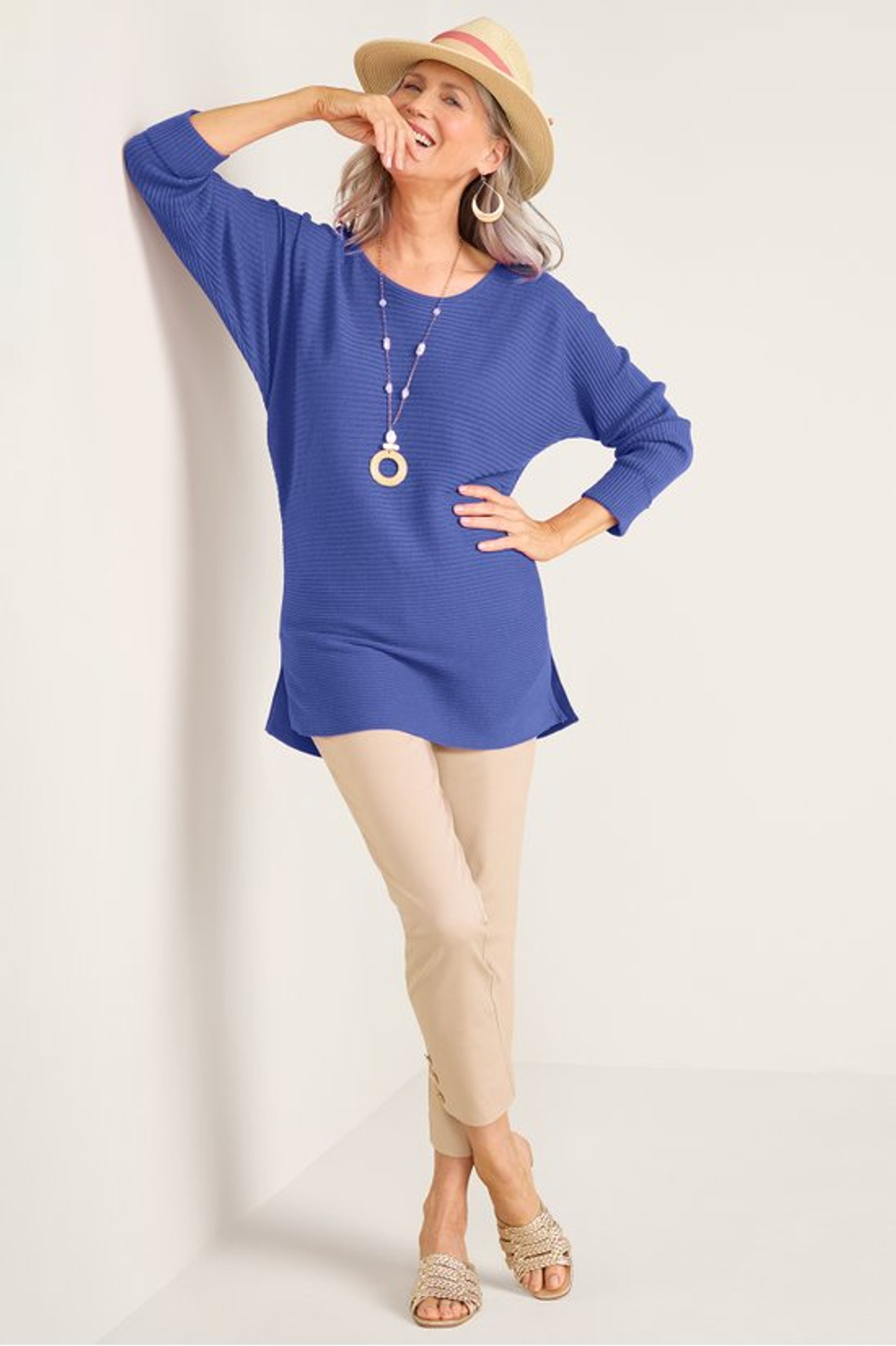 Chantara Ribbed Sweater - Soft Surroundings Outlet