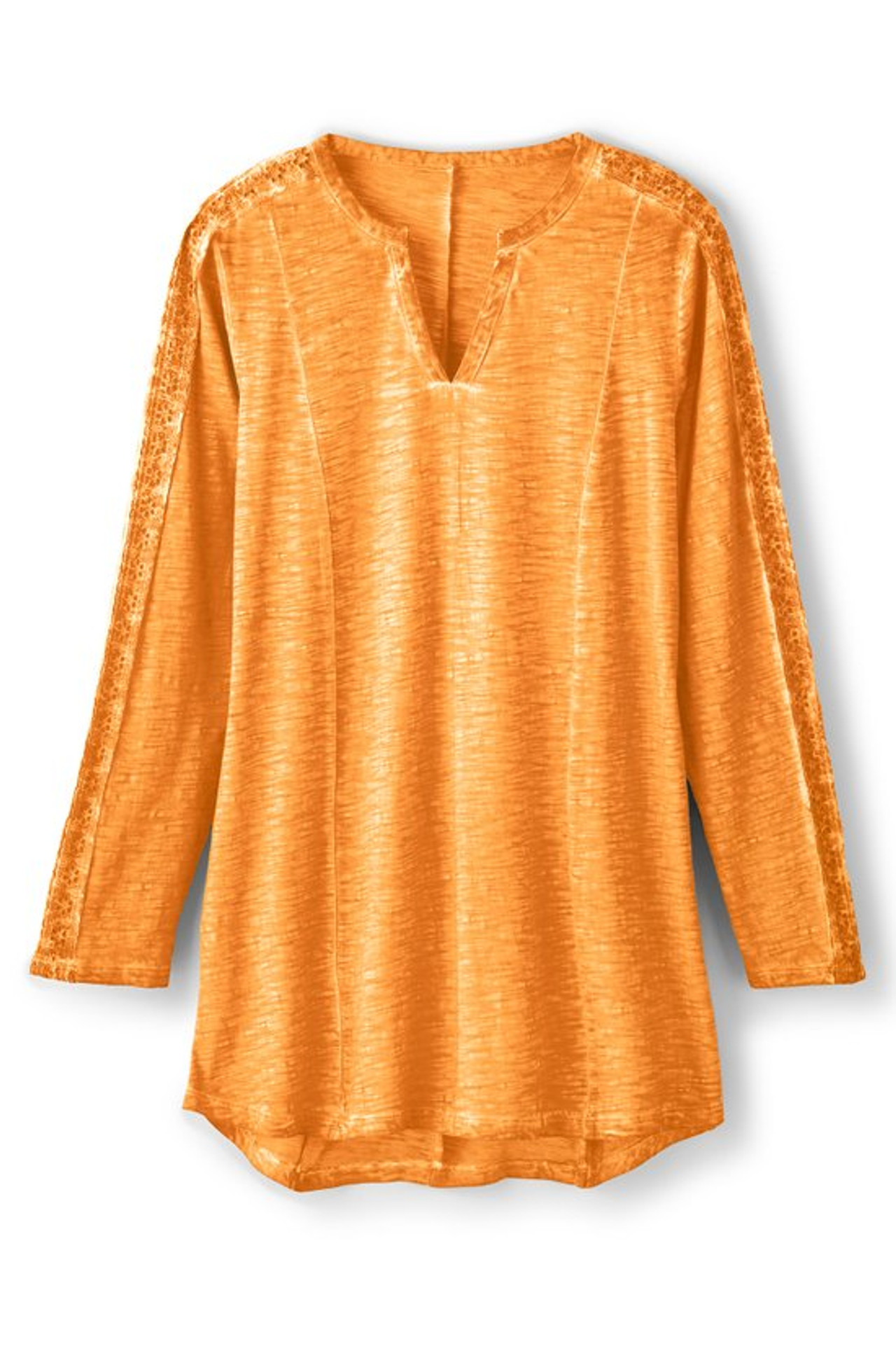 Joan Eyelet Tunic - Soft Surroundings Outlet
