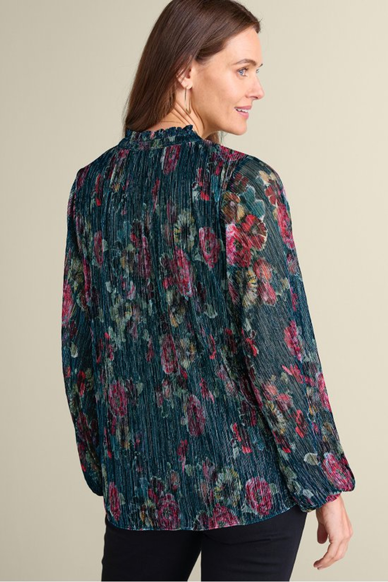 Yvonne Shimmer Top - Soft Surroundings Outlet