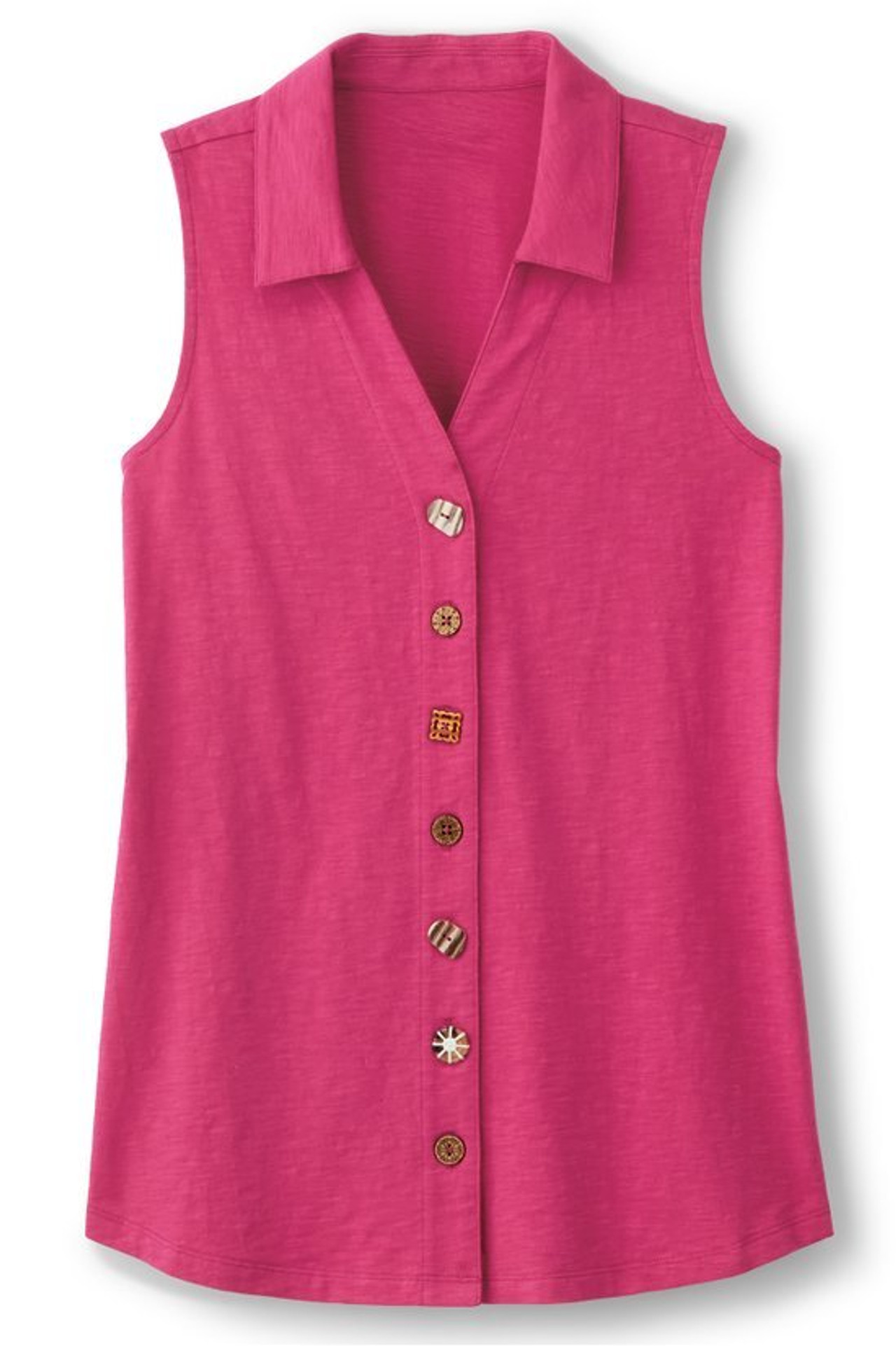 Danielle Sleeveless Tunic - Soft Surroundings Outlet
