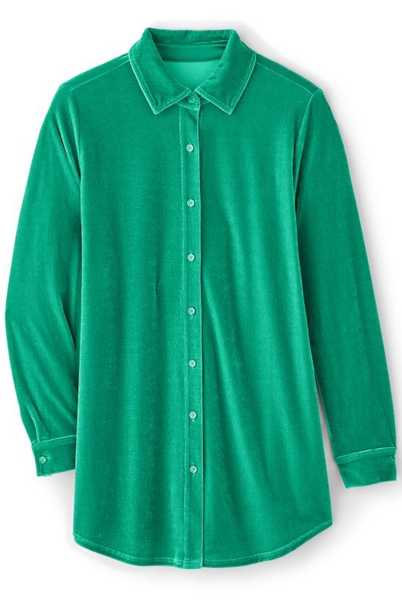 Velvet Boyfriend Tunic Shirt - Soft Surroundings Outlet