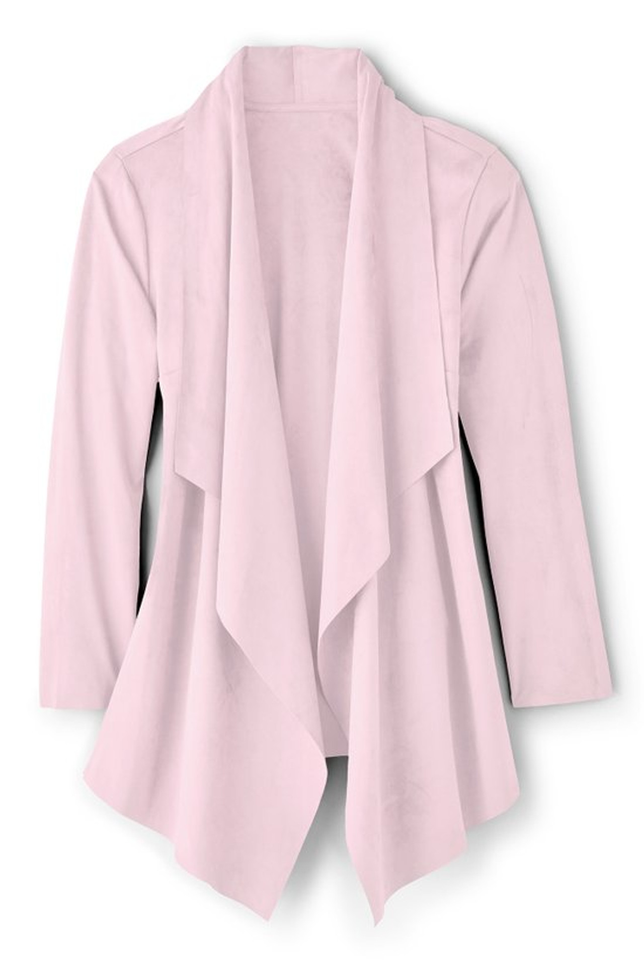 Shape Drape Faux Suede Jacket - Soft Surroundings Outlet