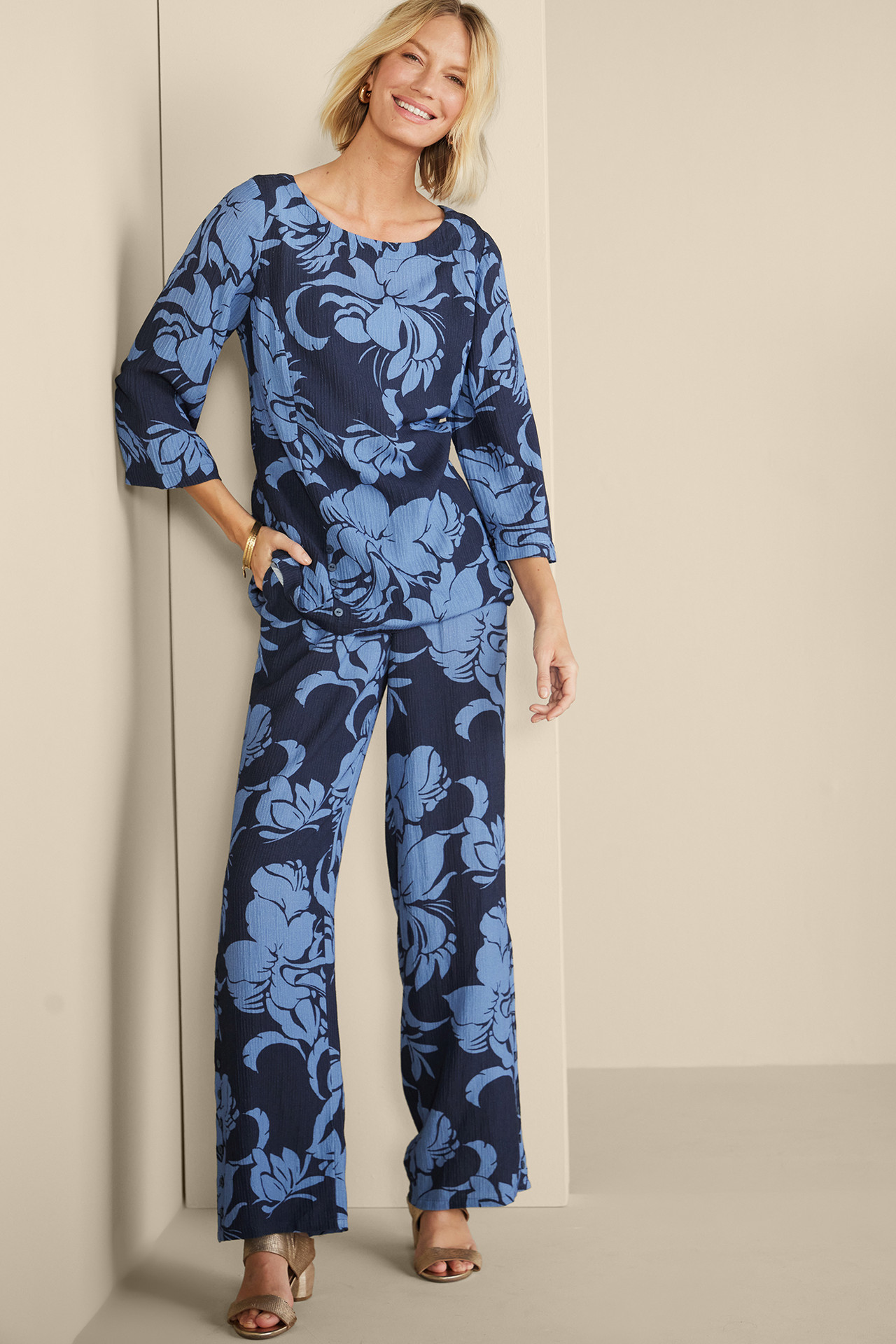 Oceo Gauze Tunic - Soft Surroundings Outlet