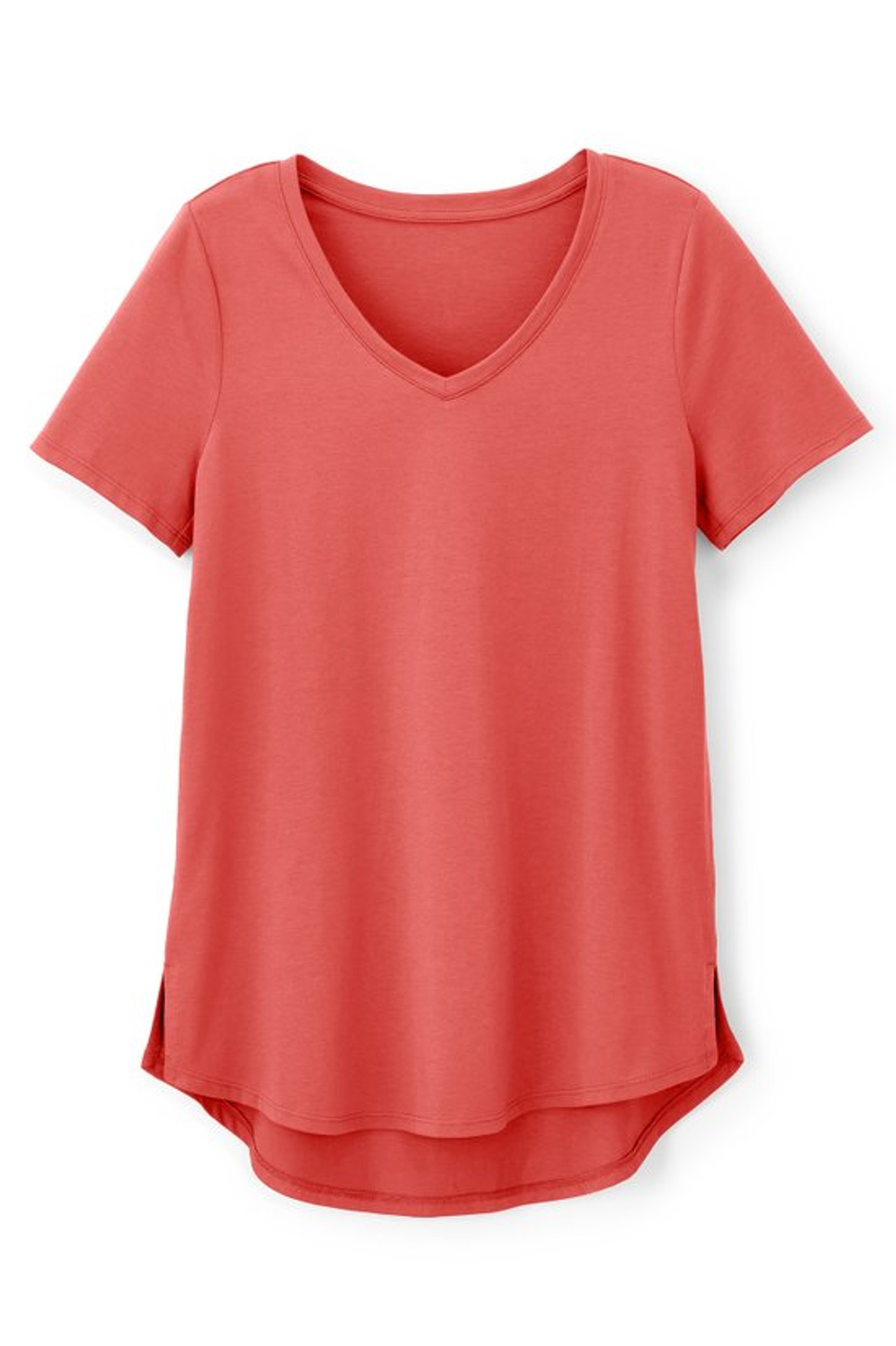 SoftEssential™ Supima® Isabel Short Sleeve Tunic - Soft Surroundings Outlet