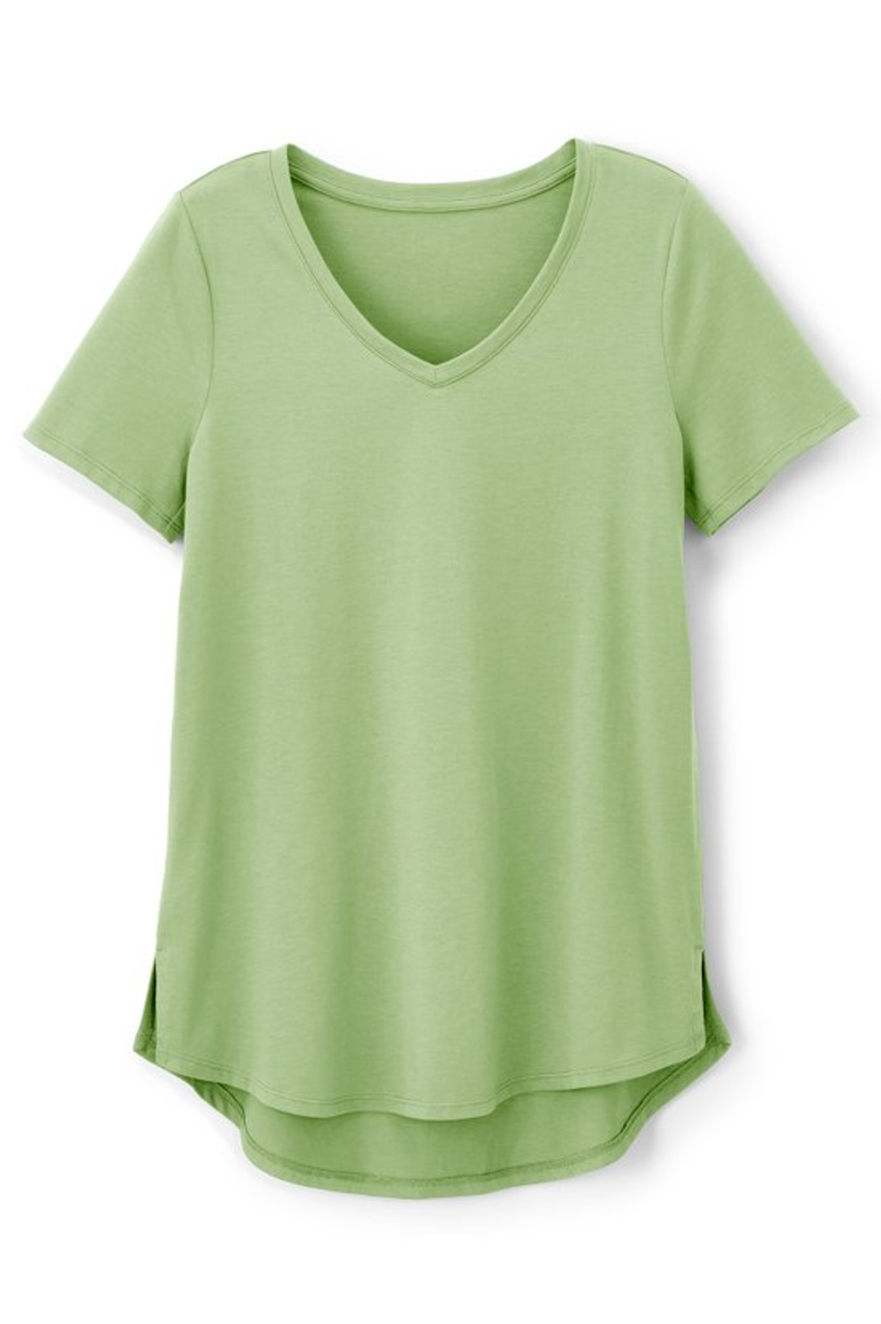 SoftEssential™ Supima® Isabel Short Sleeve Tunic - Soft Surroundings Outlet