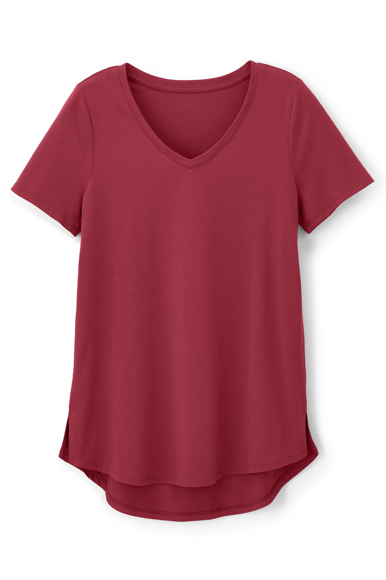 SoftEssential™ Supima® Isabel Short Sleeve Tunic - Soft Surroundings Outlet