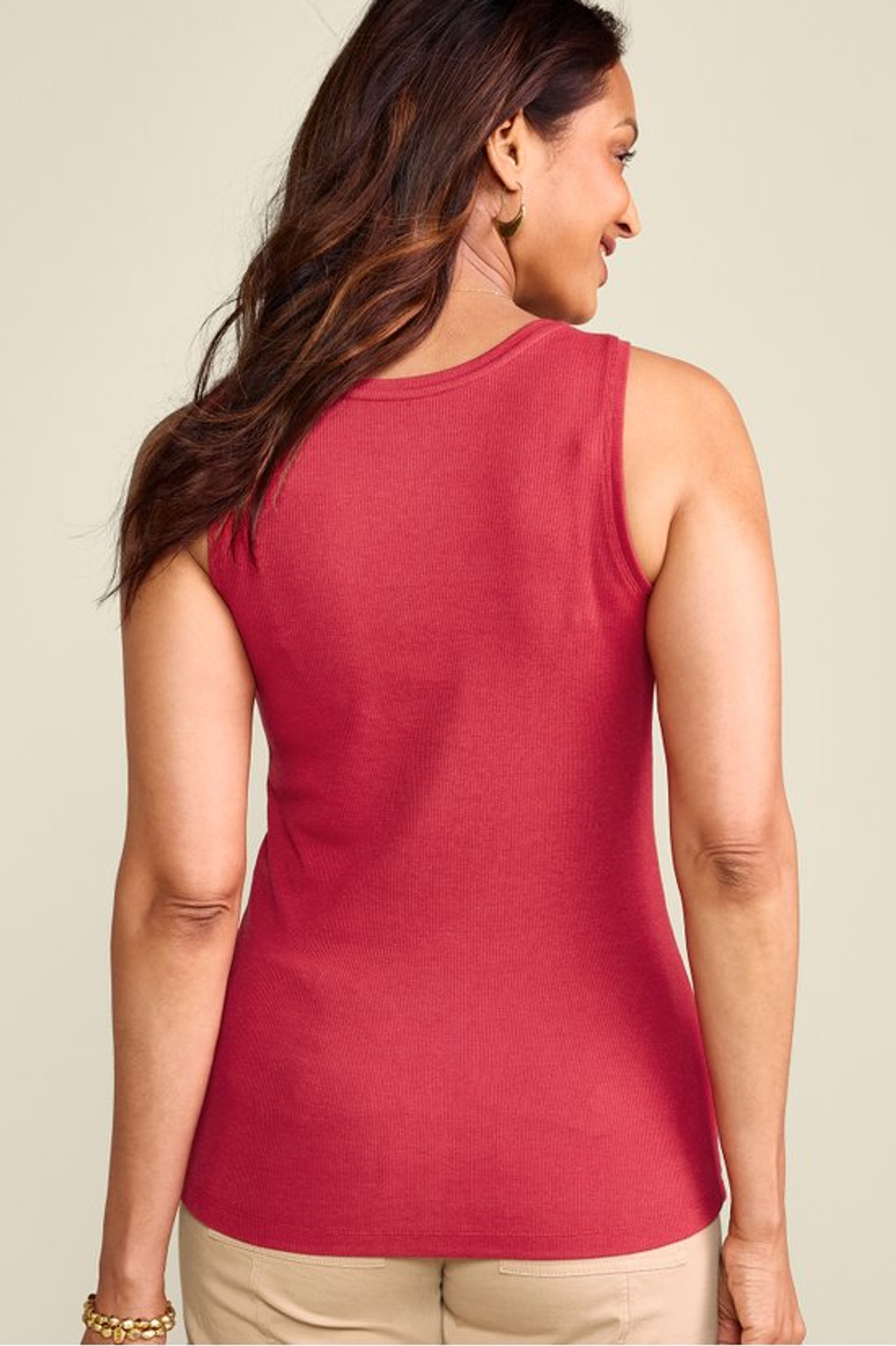 Veronica Ribbed Tank - Soft Surroundings Outlet