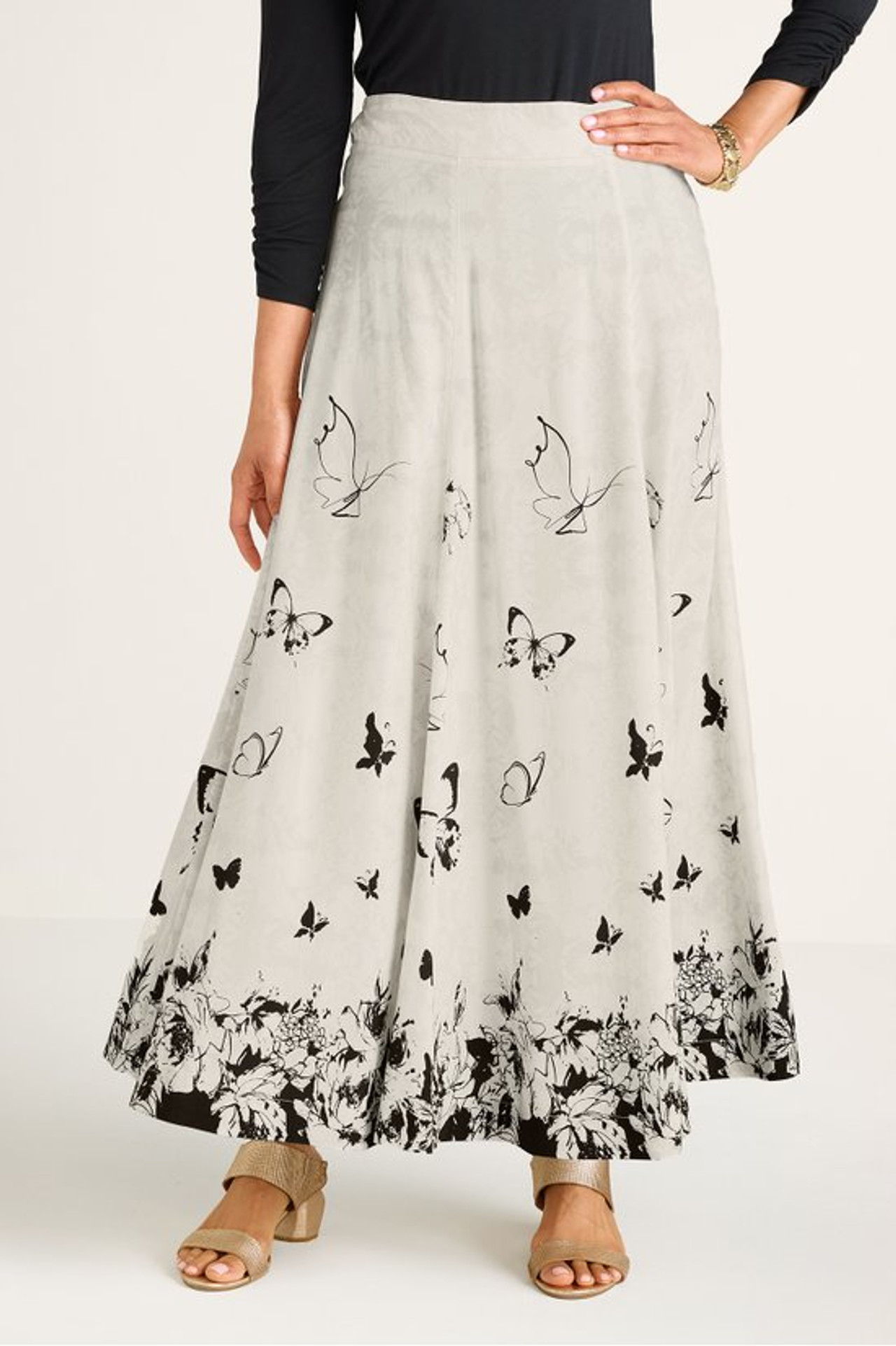 Spring Fever Maxi Skirt - Soft Surroundings Outlet