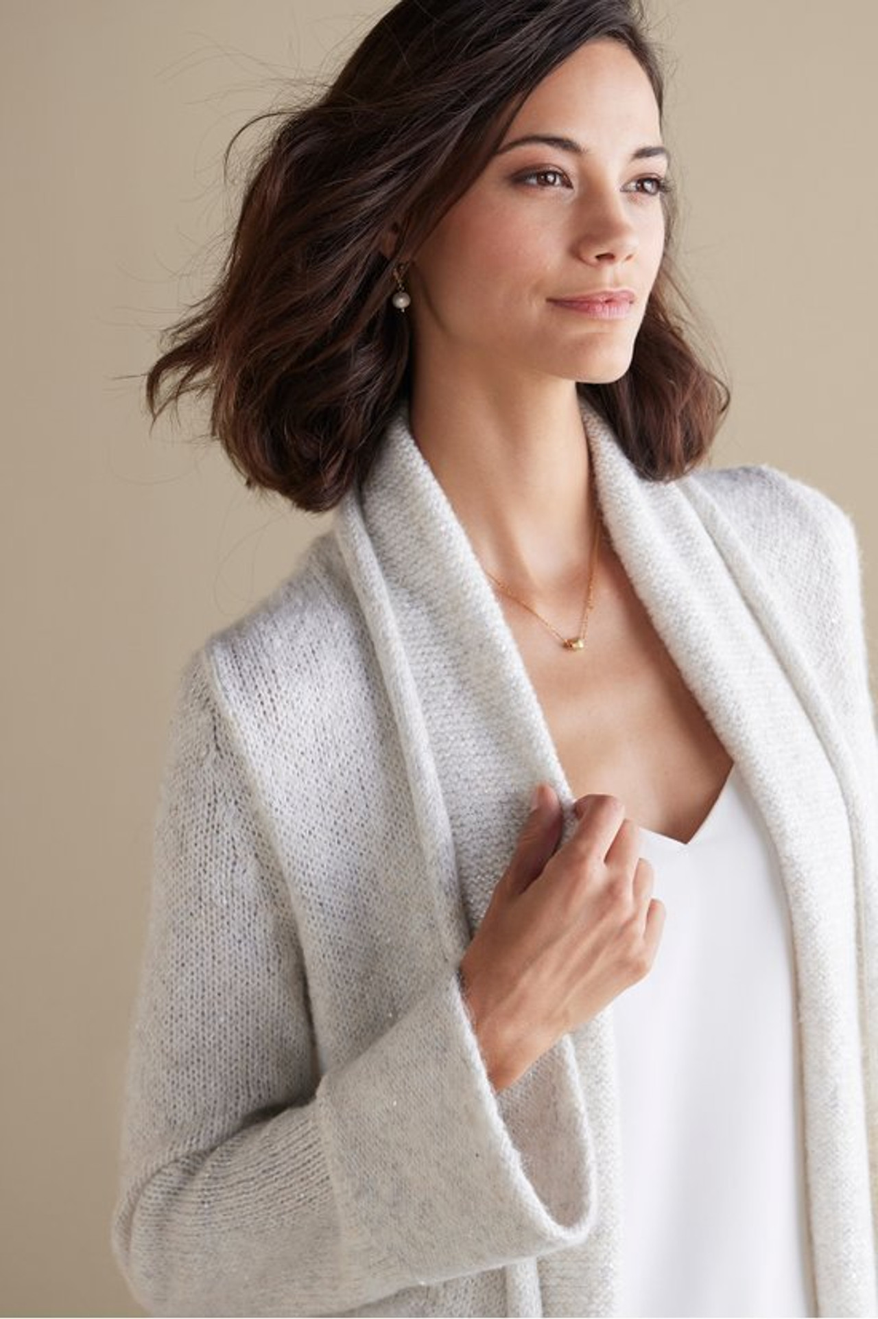 Neva Sequin Cardigan - Soft Surroundings Outlet