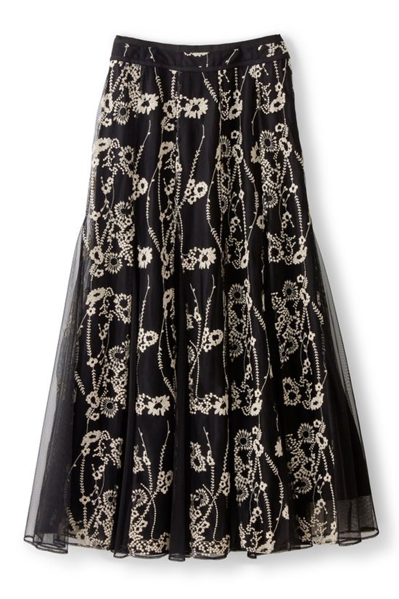 Leatrice Embroidered Maxi Skirt - Soft Surroundings Outlet