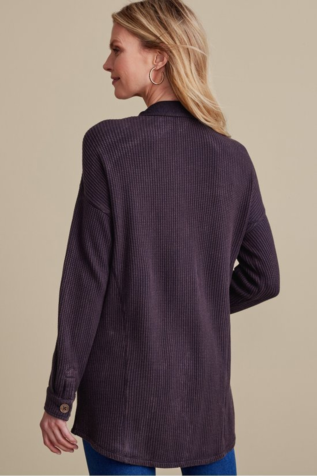 Audra Waffle Tunic - Soft Surroundings Outlet