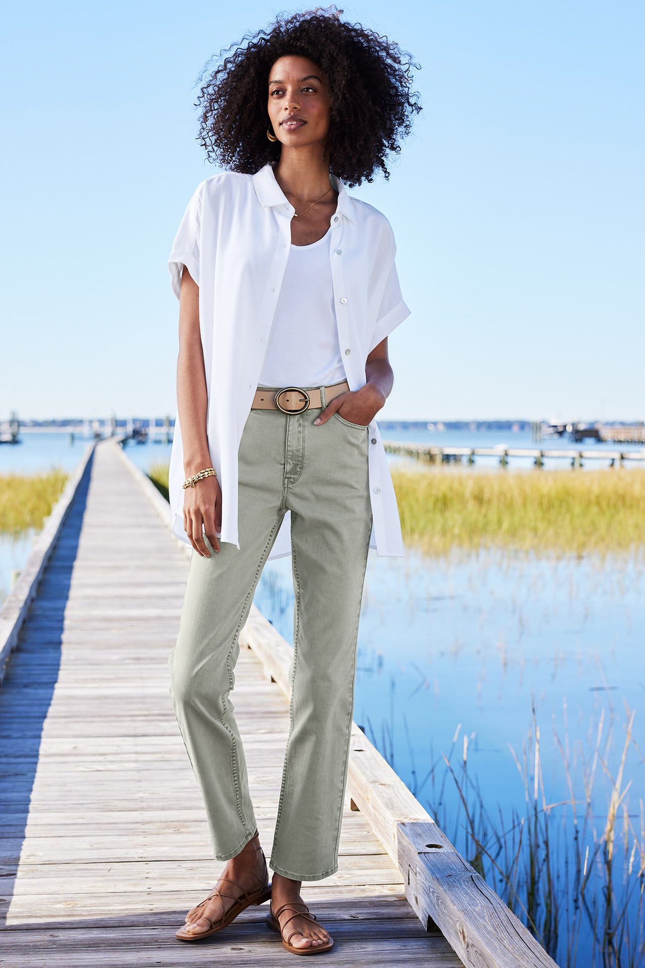 Ultimate Denim Straight Leg Jeans - Soft Surroundings Outlet