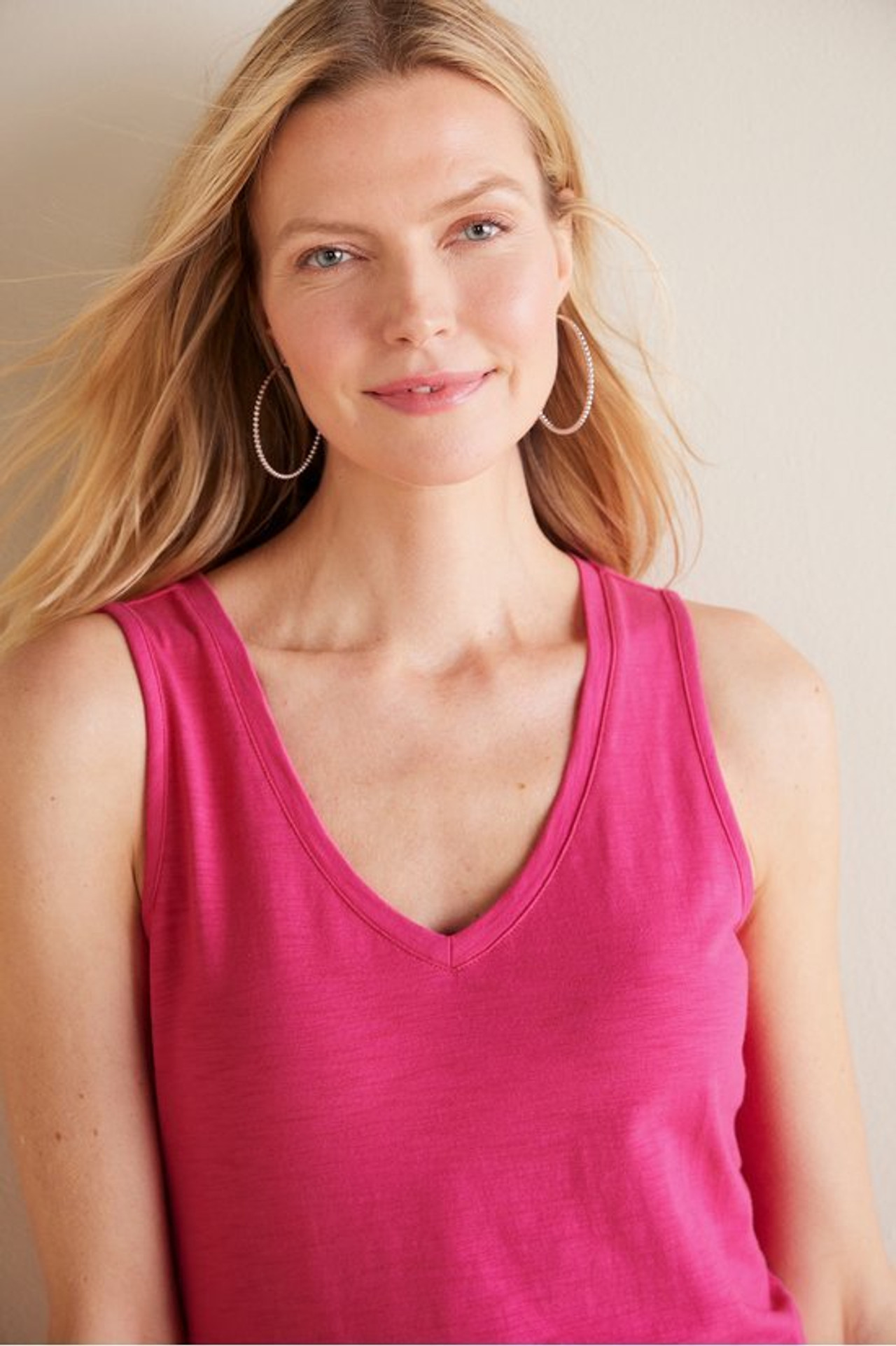 Mistral Supima® Slub Tank - Soft Surroundings Outlet