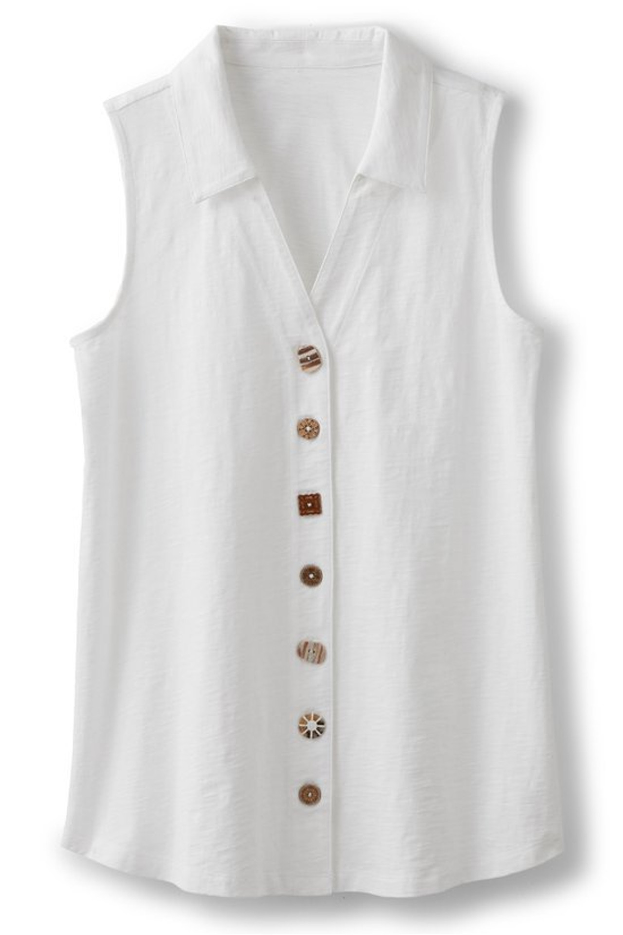 Danielle Sleeveless Tunic - Soft Surroundings Outlet