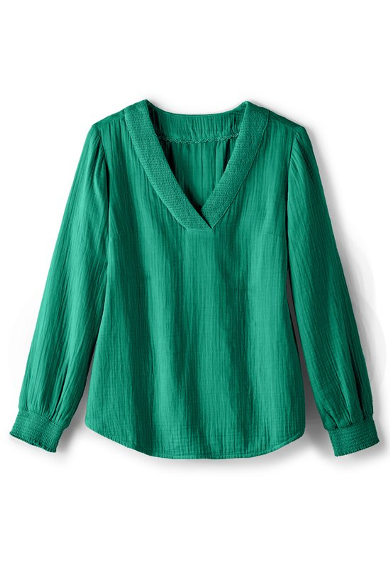 Genna Gauze Top - Soft Surroundings Outlet