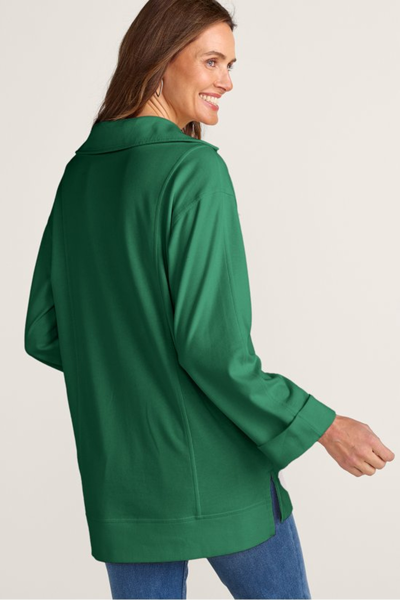 Kalindi French Terry Tunic - Soft Surroundings Outlet