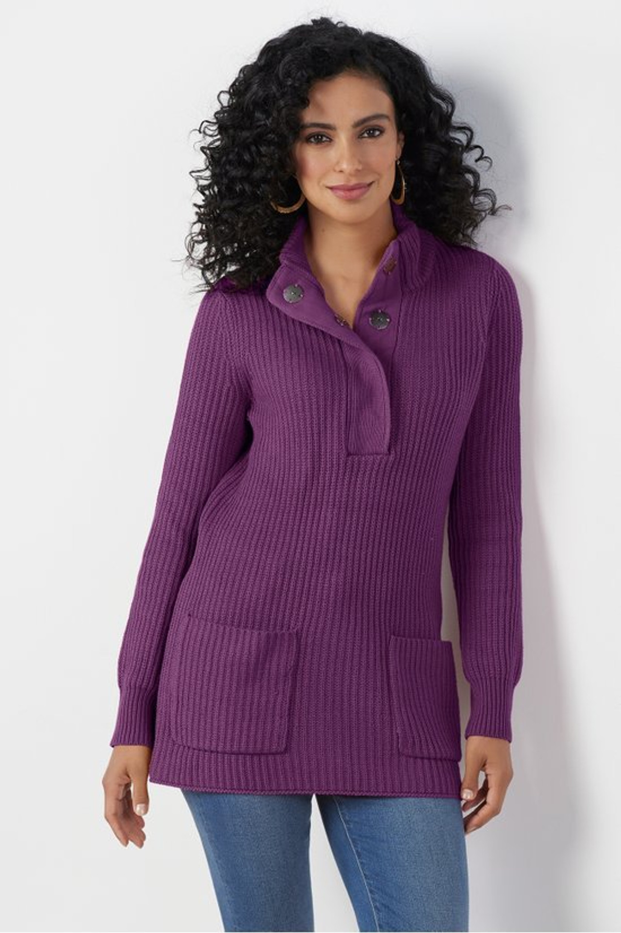 Highland Tunic Sweater - Soft Surroundings Outlet