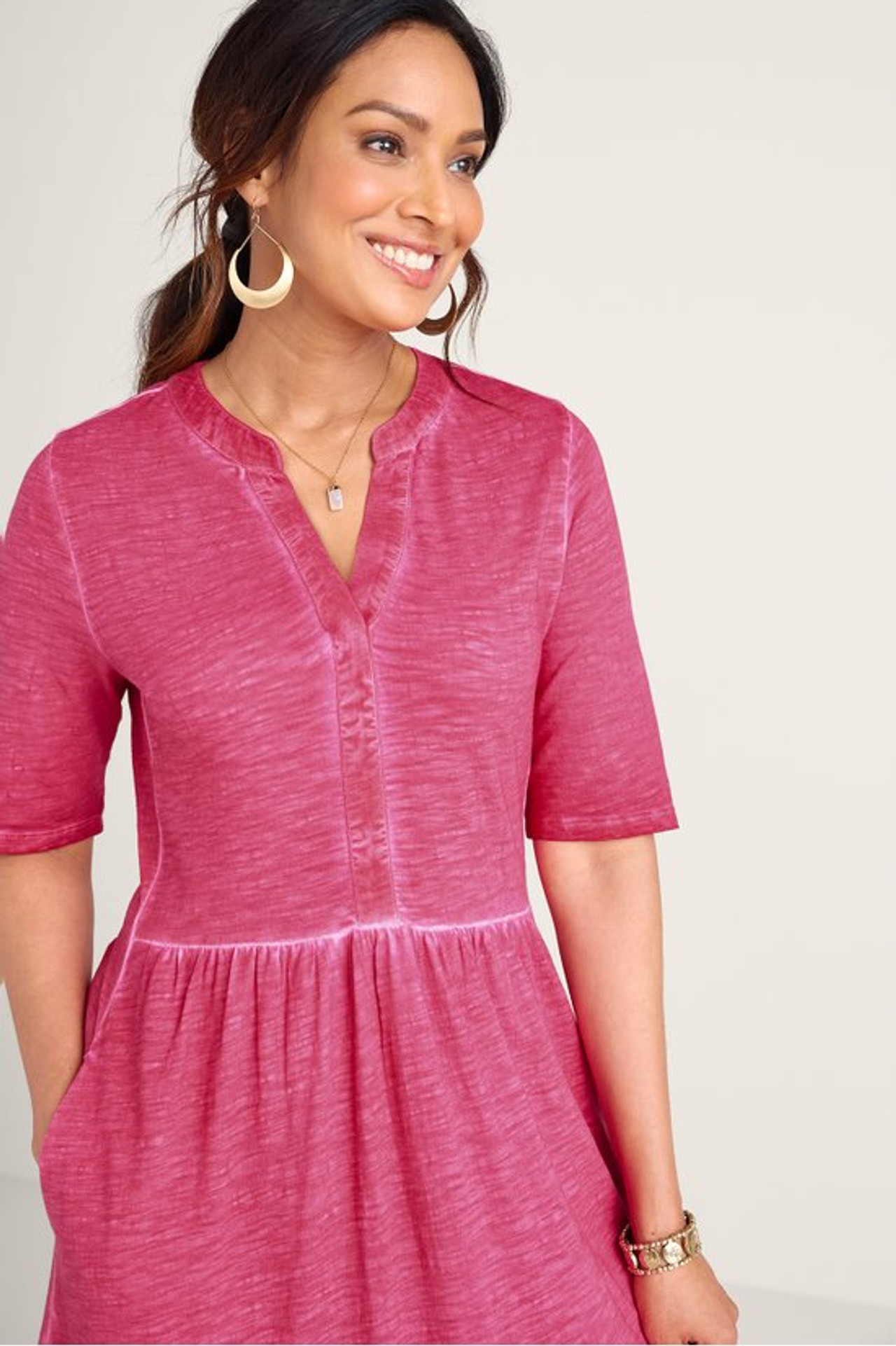 Raquel Midi Dress - Soft Surroundings Outlet