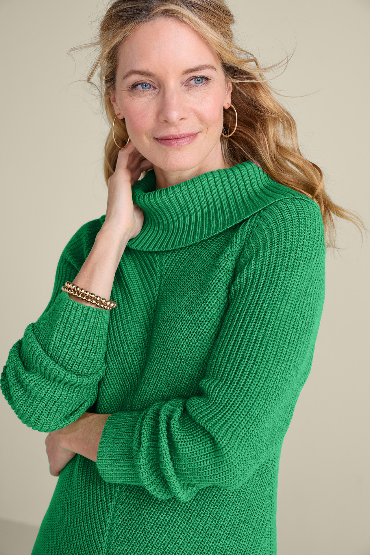 Vanya Shaker Stitch Sweater - Soft Surroundings Outlet