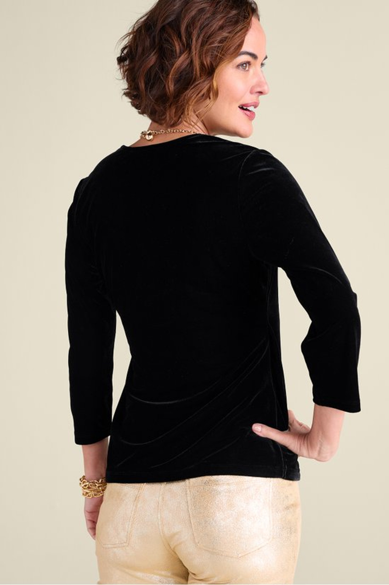 Velvet Alyssa Knit Top - Soft Surroundings Outlet