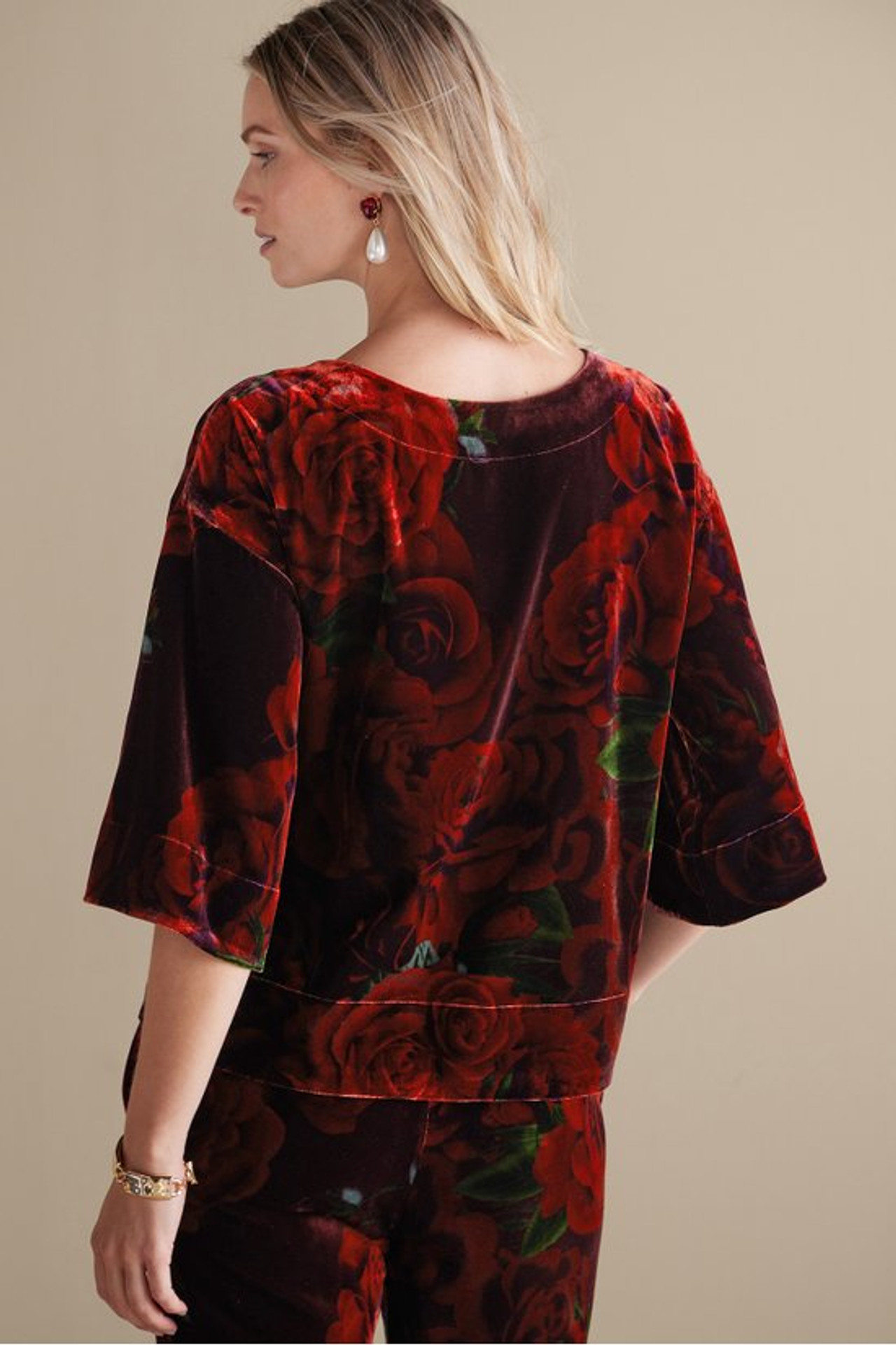 Aria Velvet Top - Soft Surroundings Outlet
