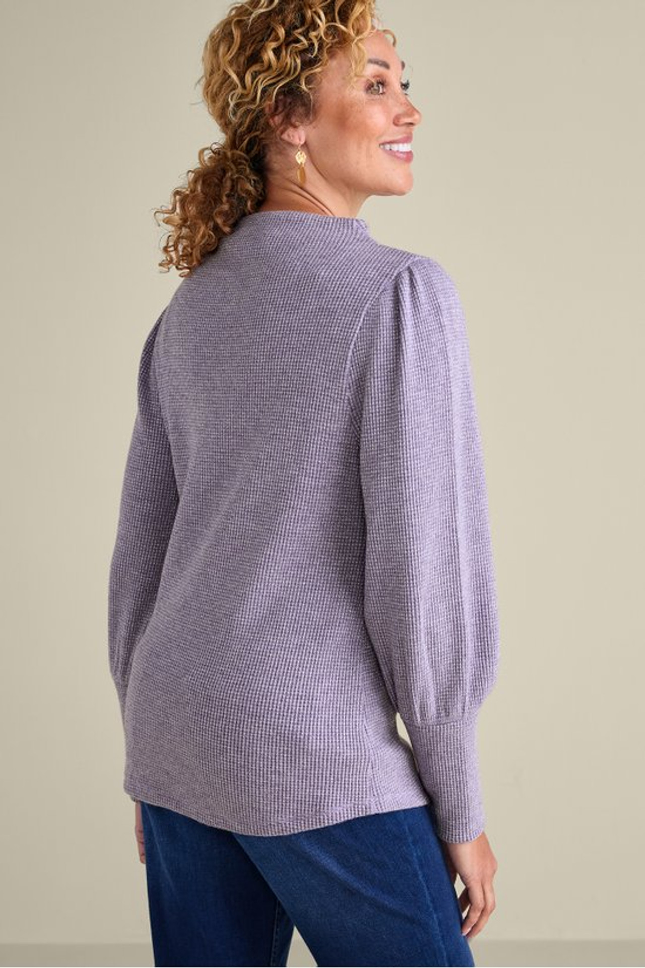 Melina Waffle Pullover - Soft Surroundings Outlet