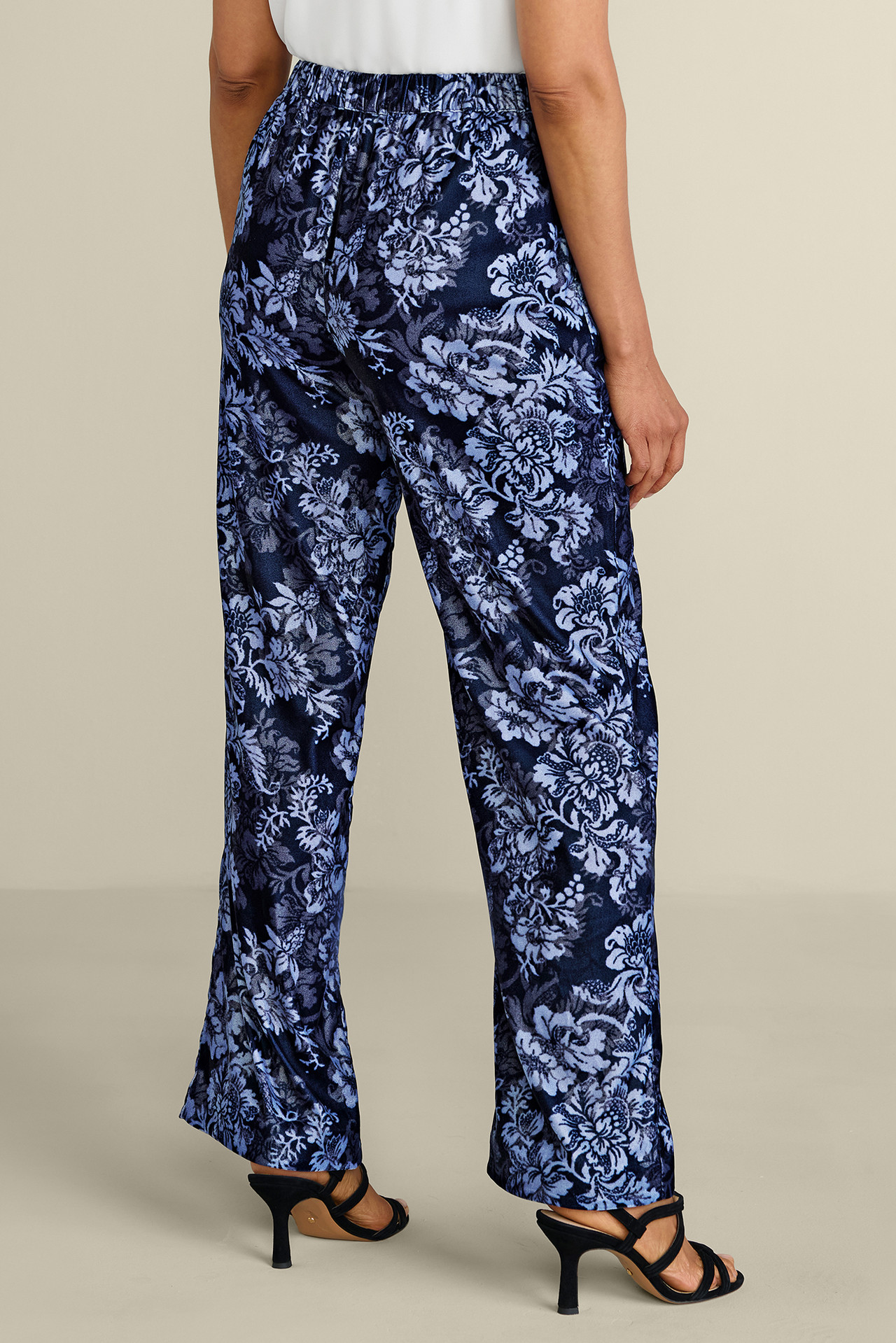 Aria Velvet Wide Leg Pants - Soft Surroundings Outlet