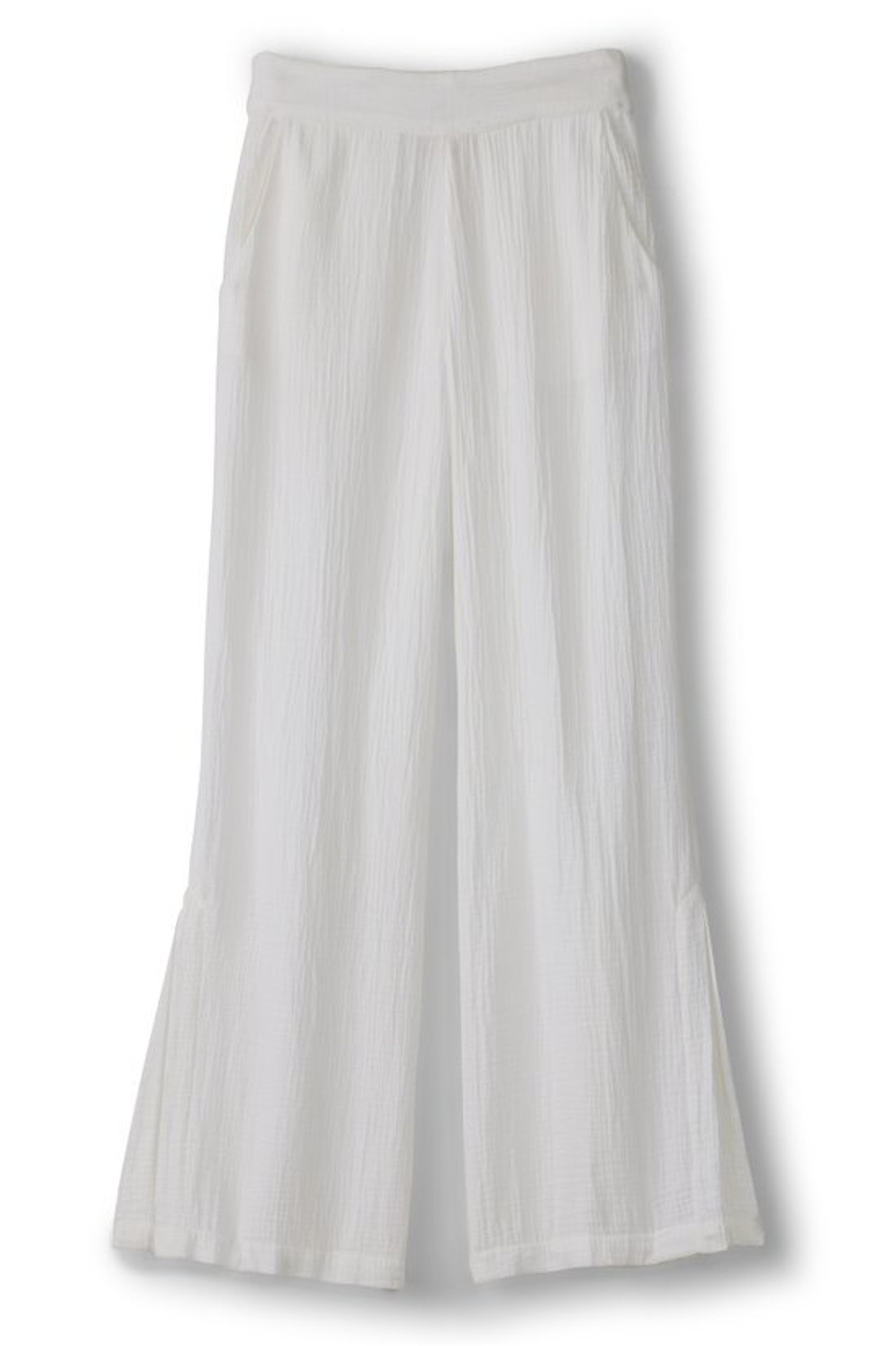 Khulani Wide Leg Gauze Pants - Soft Surroundings Outlet